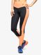 Dámské legíny Mammut Massone Tights - black/salmon