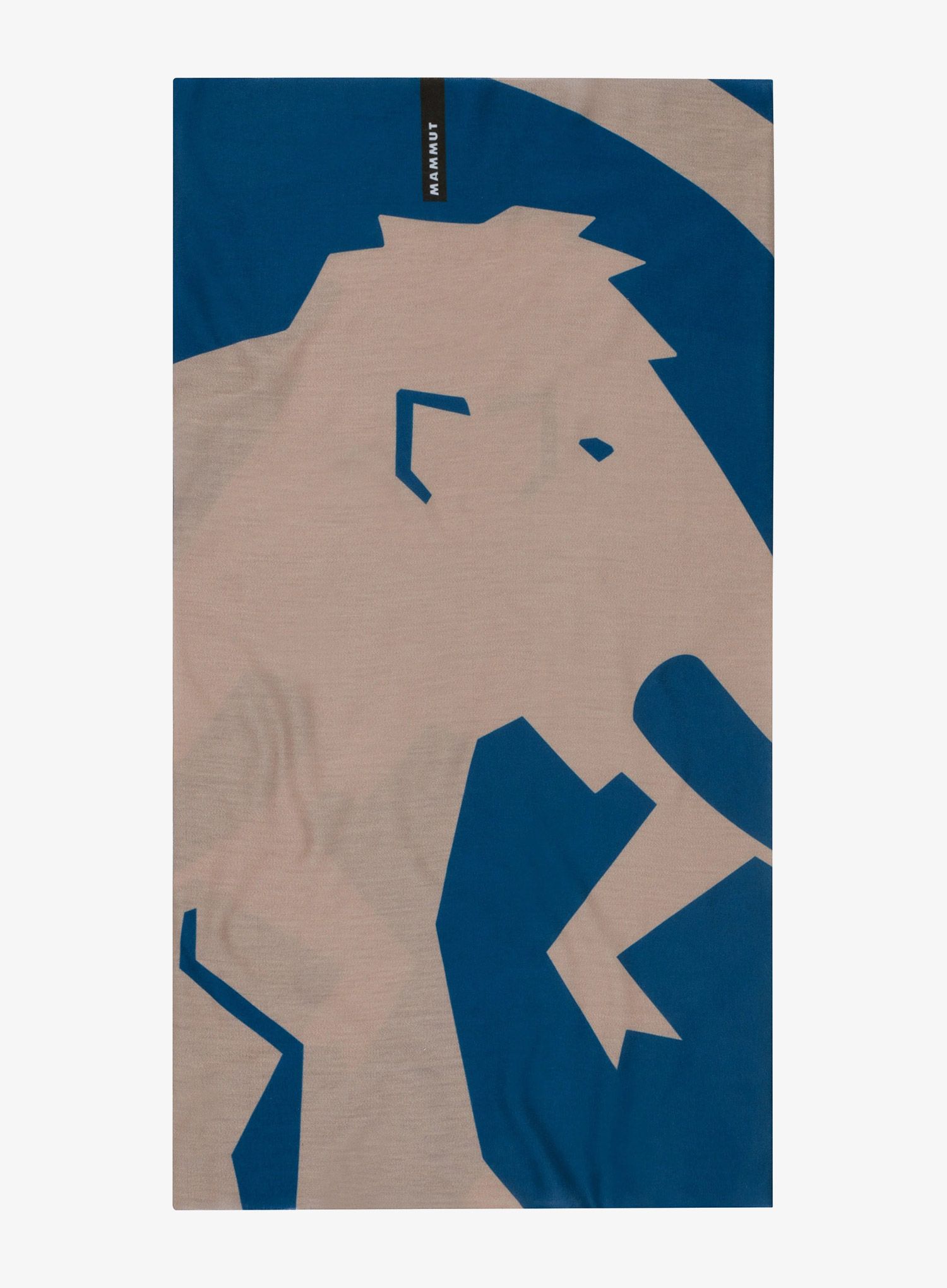 Multifunkční šátek Mammut Neck Gaiter Logo - deep ice/savannah