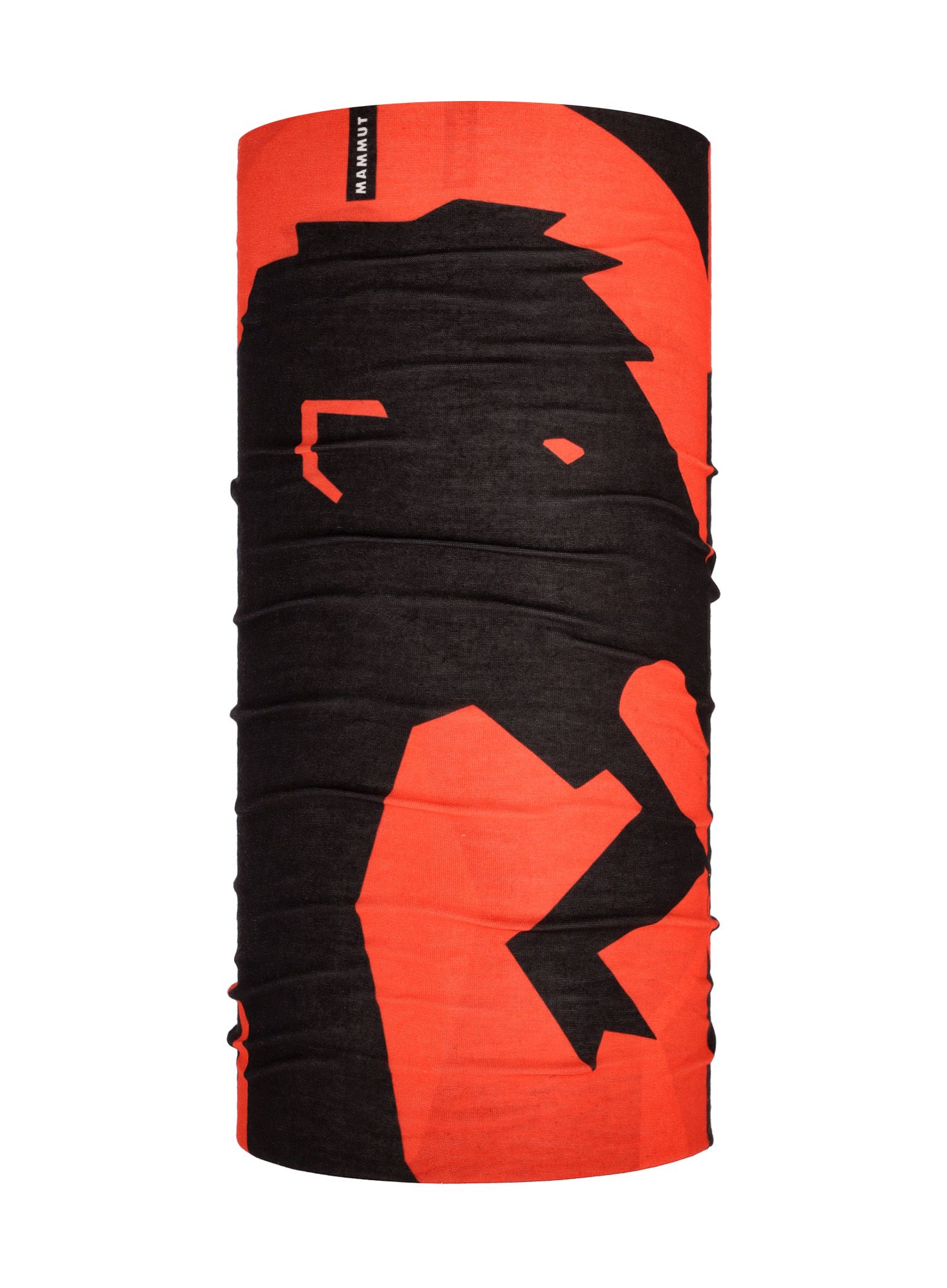 Multifunkční šátek Mammut Neck Gaiter Logo - mammut red/black