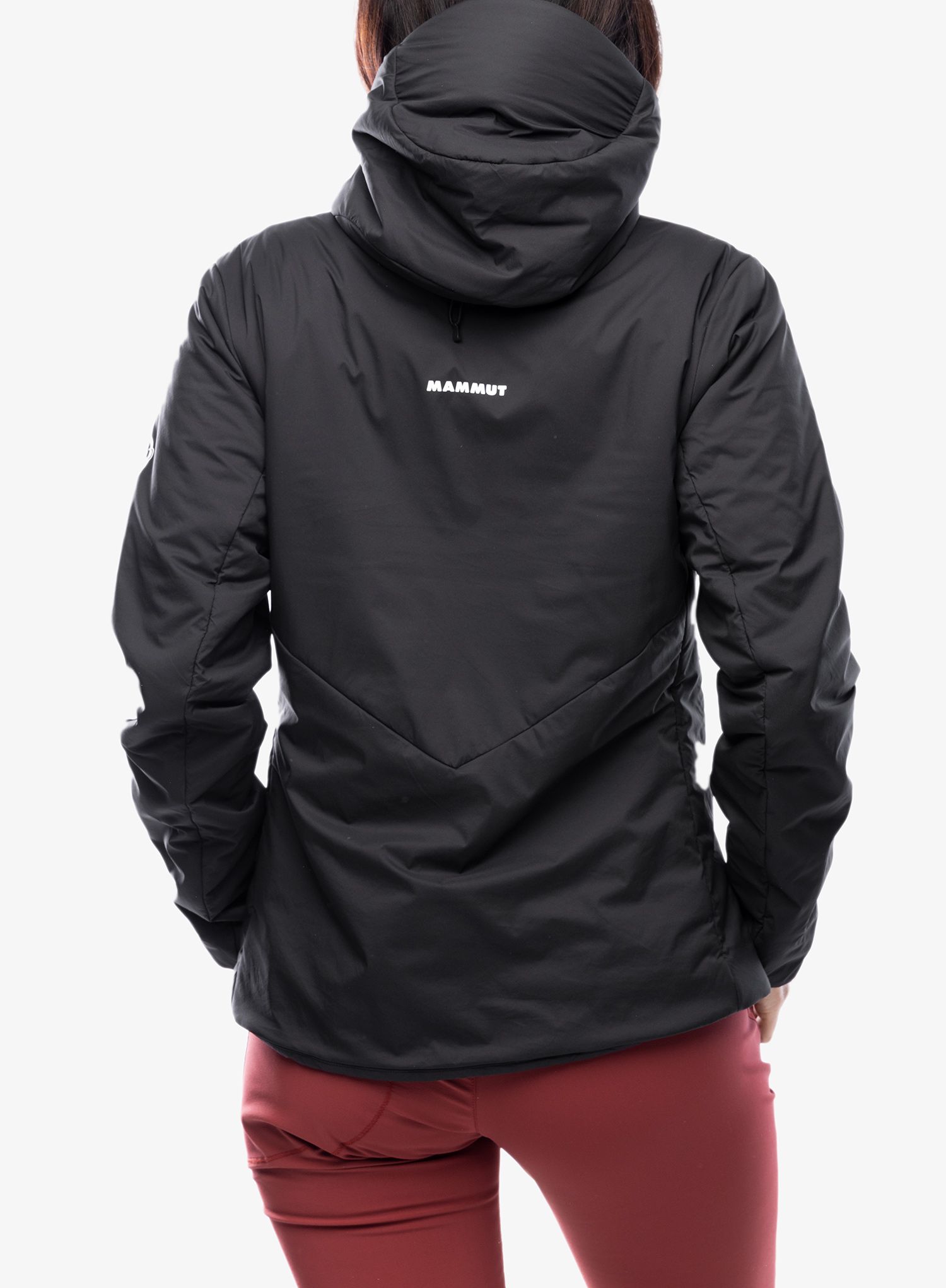 Zateplená bunda dámská Mammut Rime IN Flex Hooded Jacket - black