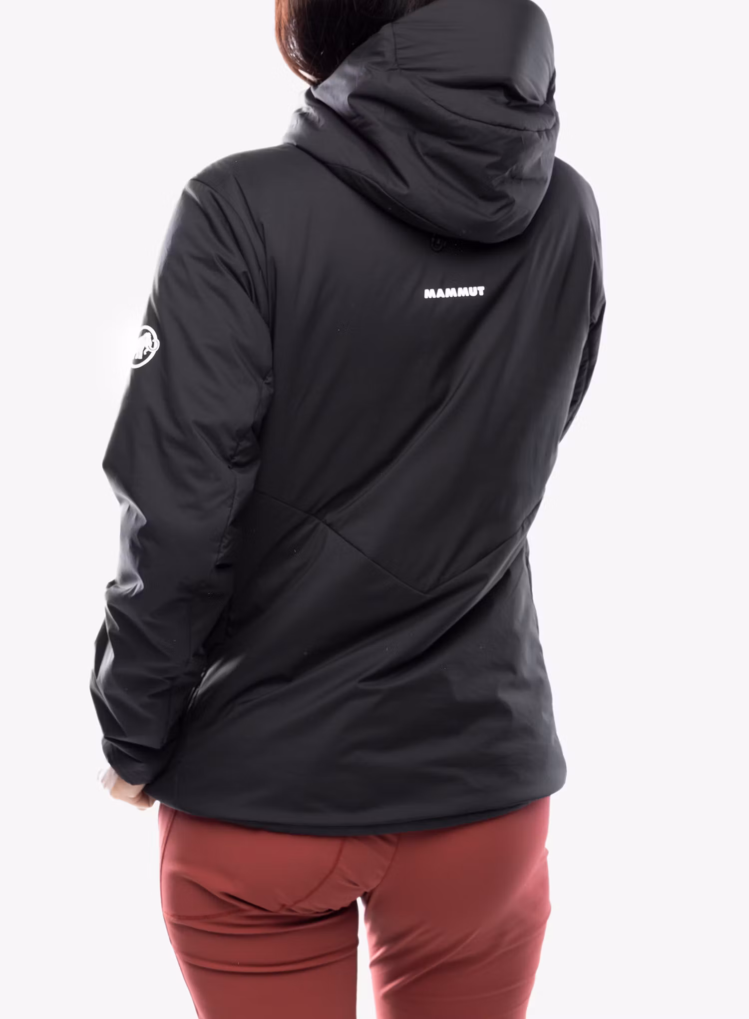Zateplená bunda dámská Mammut Rime IN Flex Hooded Jacket - black