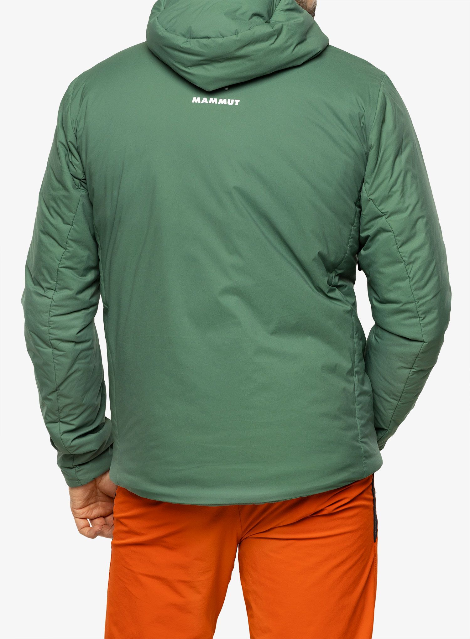 Zateplená bunda Mammut Rime IN Flex Hooded Jacket - dark jade