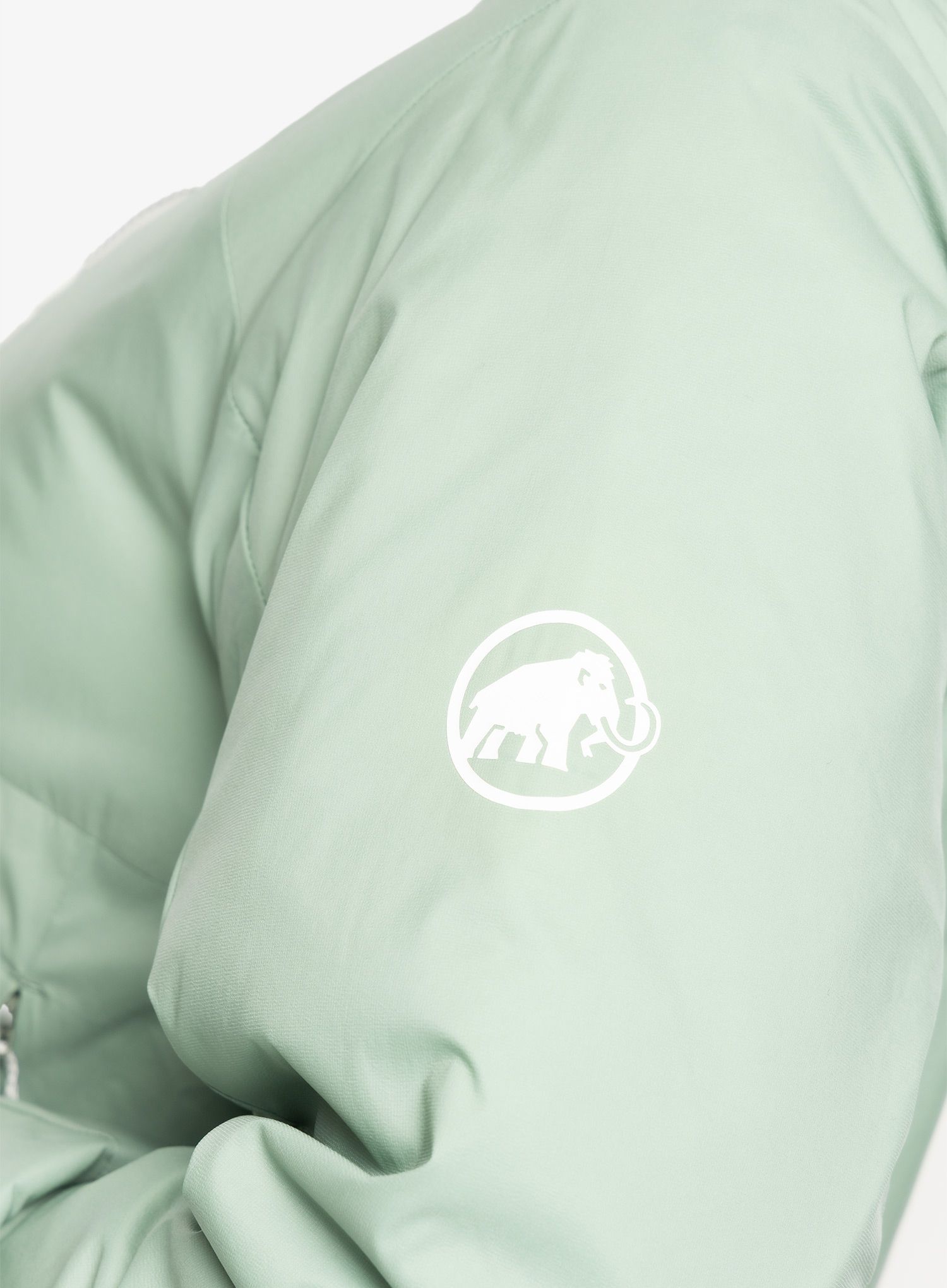 Zateplená bunda dámská Mammut Rime IN Flex Hooded Jacket - jade