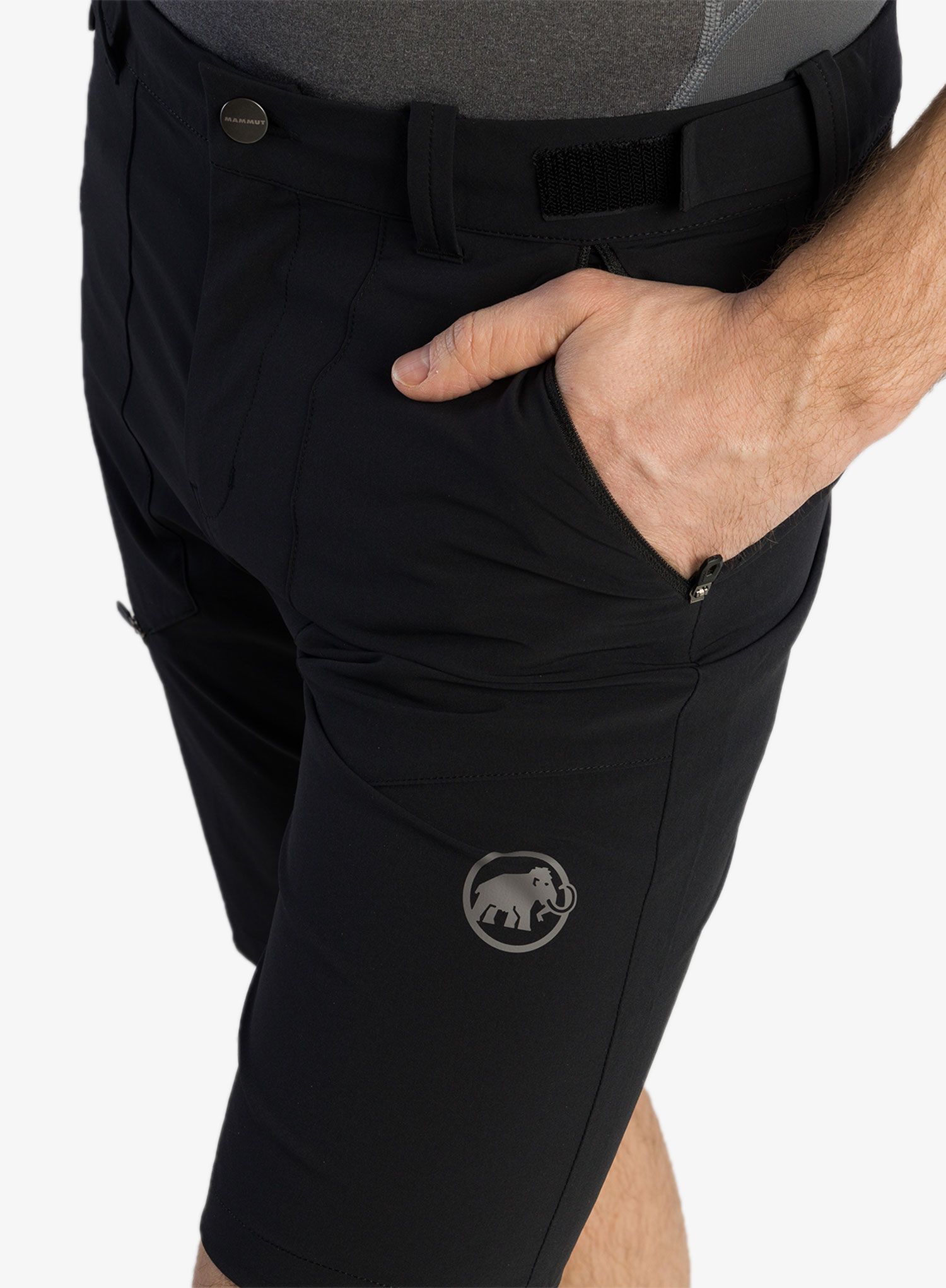 Pánské kraťasy Mammut Runbold Shorts - black
