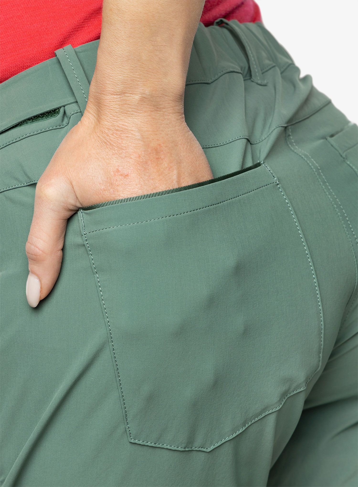 Turistické kraťasy dámské Mammut Runbold Shorts - dark jade