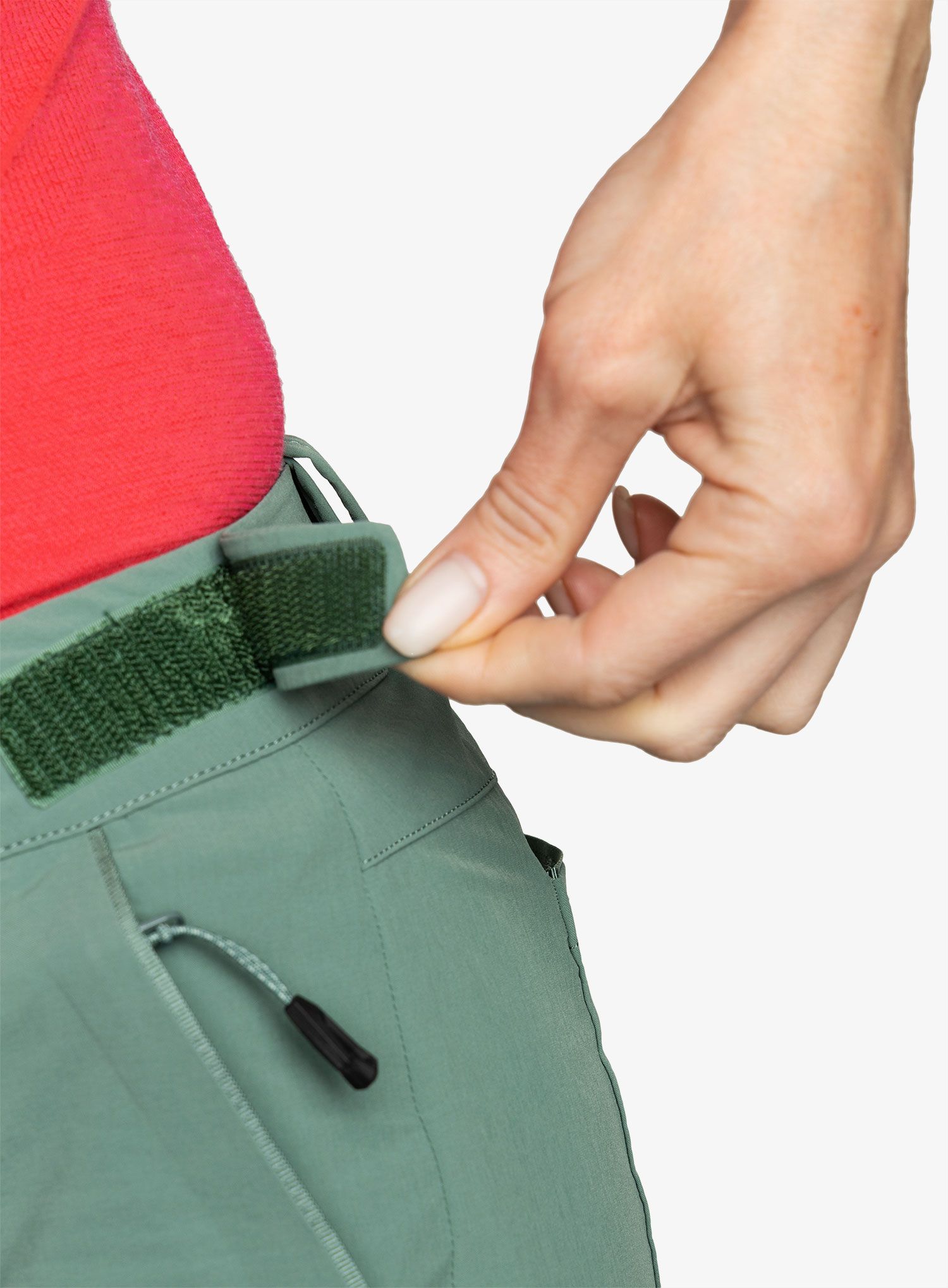 Turistické kraťasy dámské Mammut Runbold Shorts - dark jade