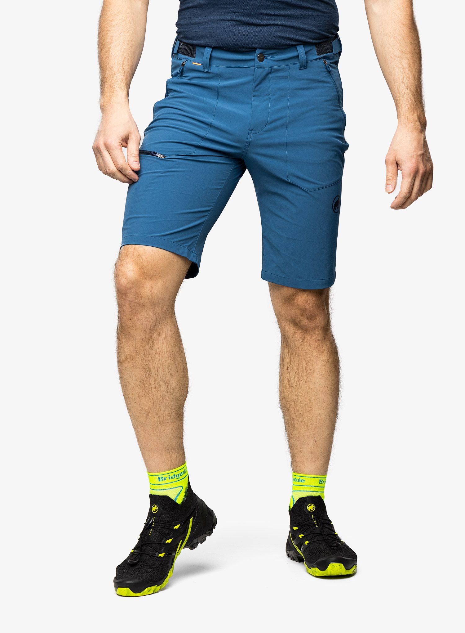 Outdoorové kraťasy Mammut Runbold Shorts - deep ice