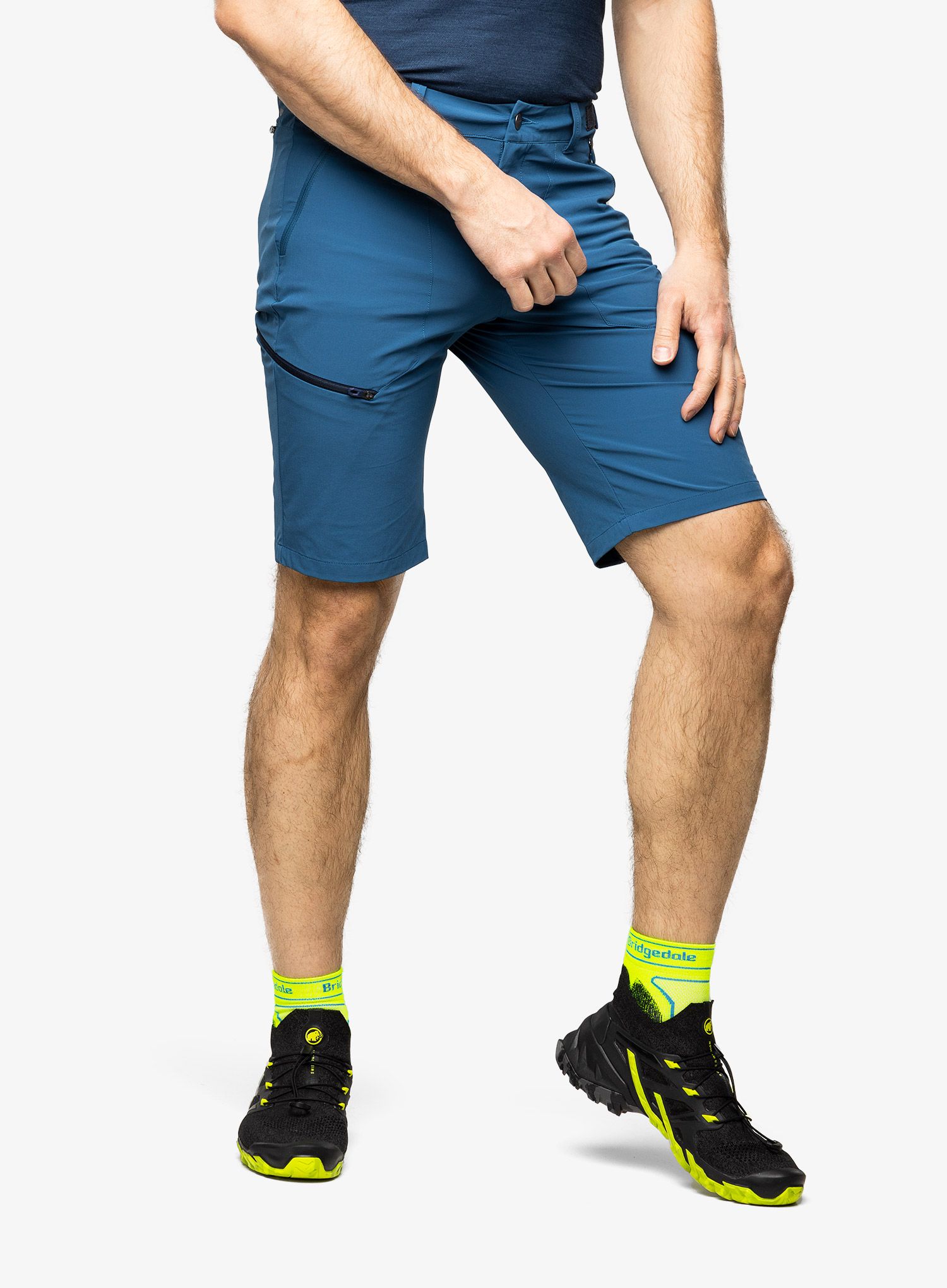 Outdoorové kraťasy Mammut Runbold Shorts - deep ice