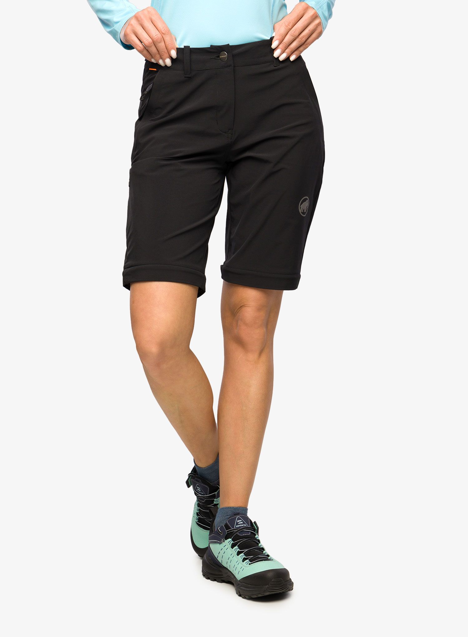 Kalhoty dámské Mammut Runbold Zip Off Pants - black