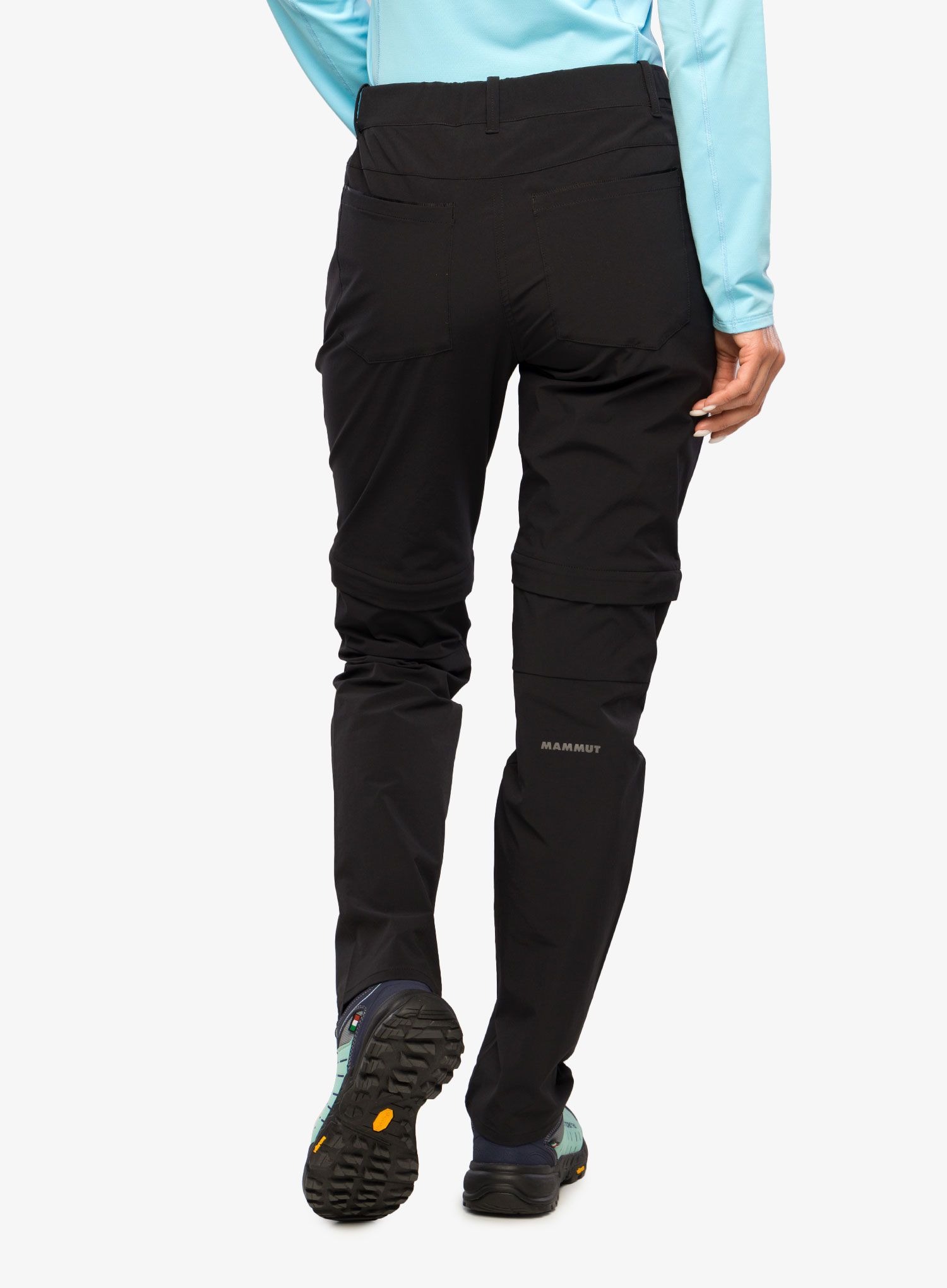 Kalhoty dámské Mammut Runbold Zip Off Pants - black