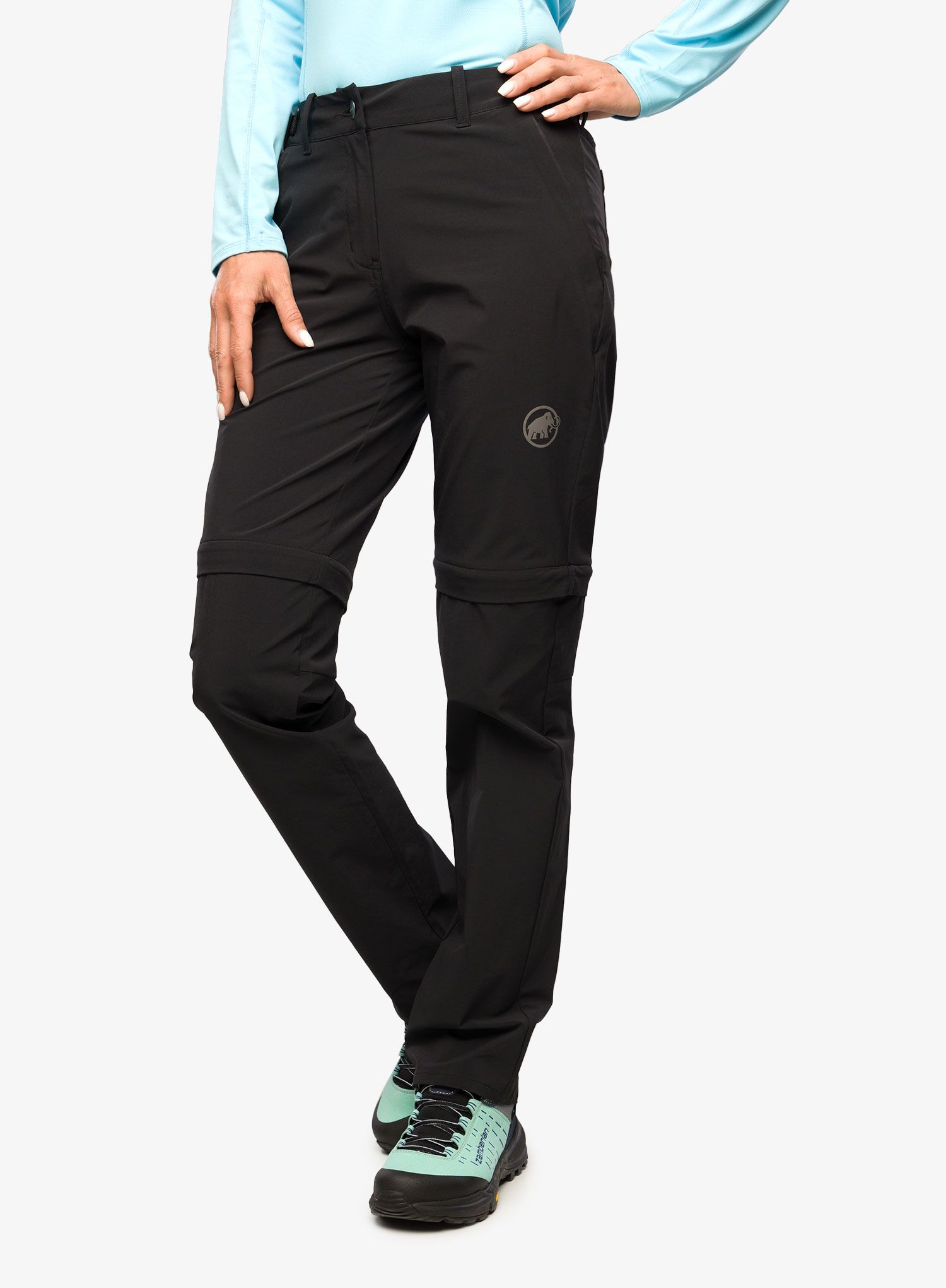 Kalhoty dámské Mammut Runbold Zip Off Pants - black