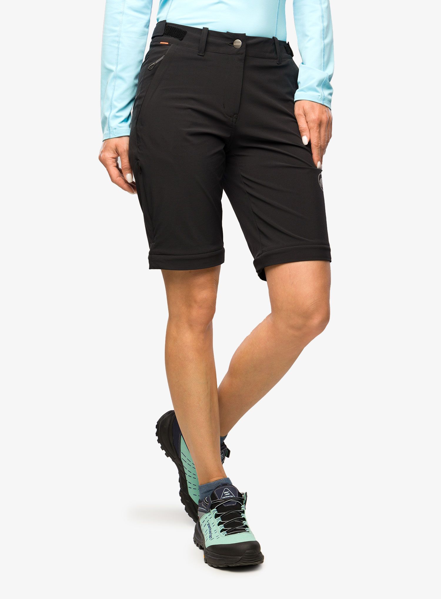 Kalhoty dámské Mammut Runbold Zip Off Pants - black