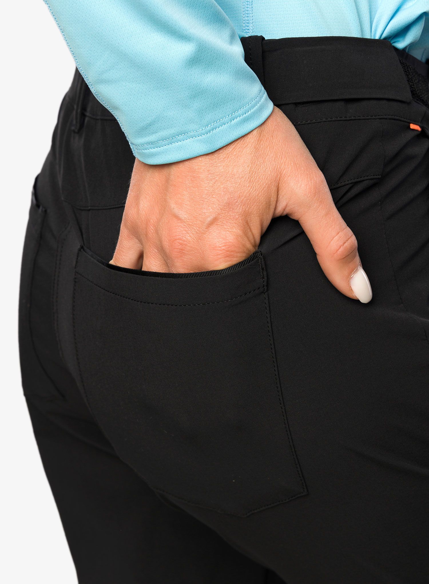 Kalhoty dámské Mammut Runbold Zip Off Pants - black