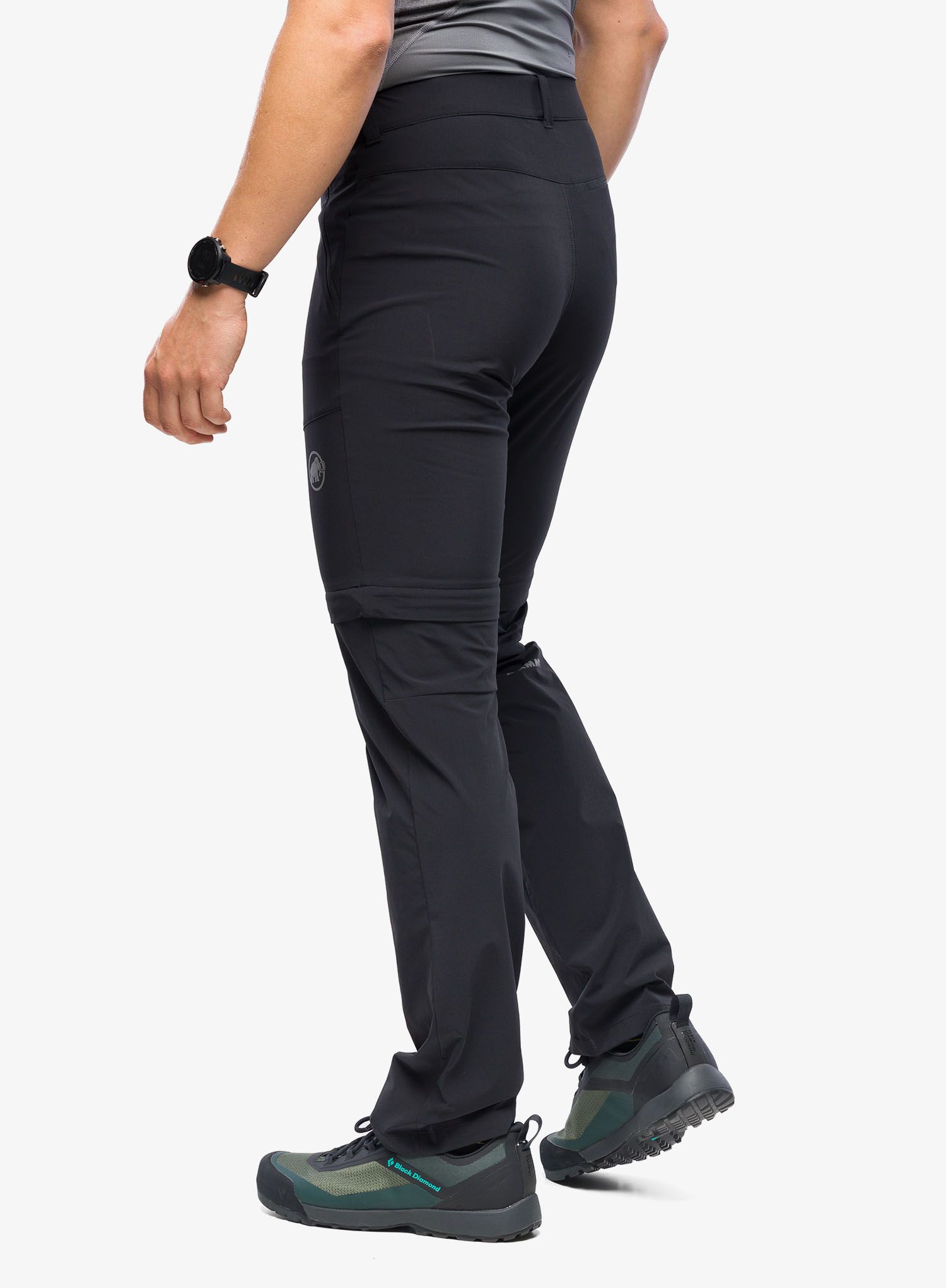 Pánské kalhoty Mammut Runbold Zip Off Pants - black