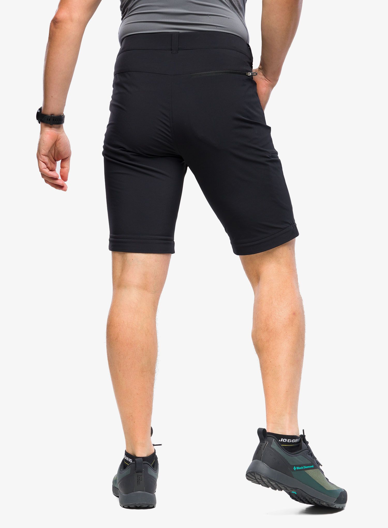 Pánské kalhoty Mammut Runbold Zip Off Pants - black