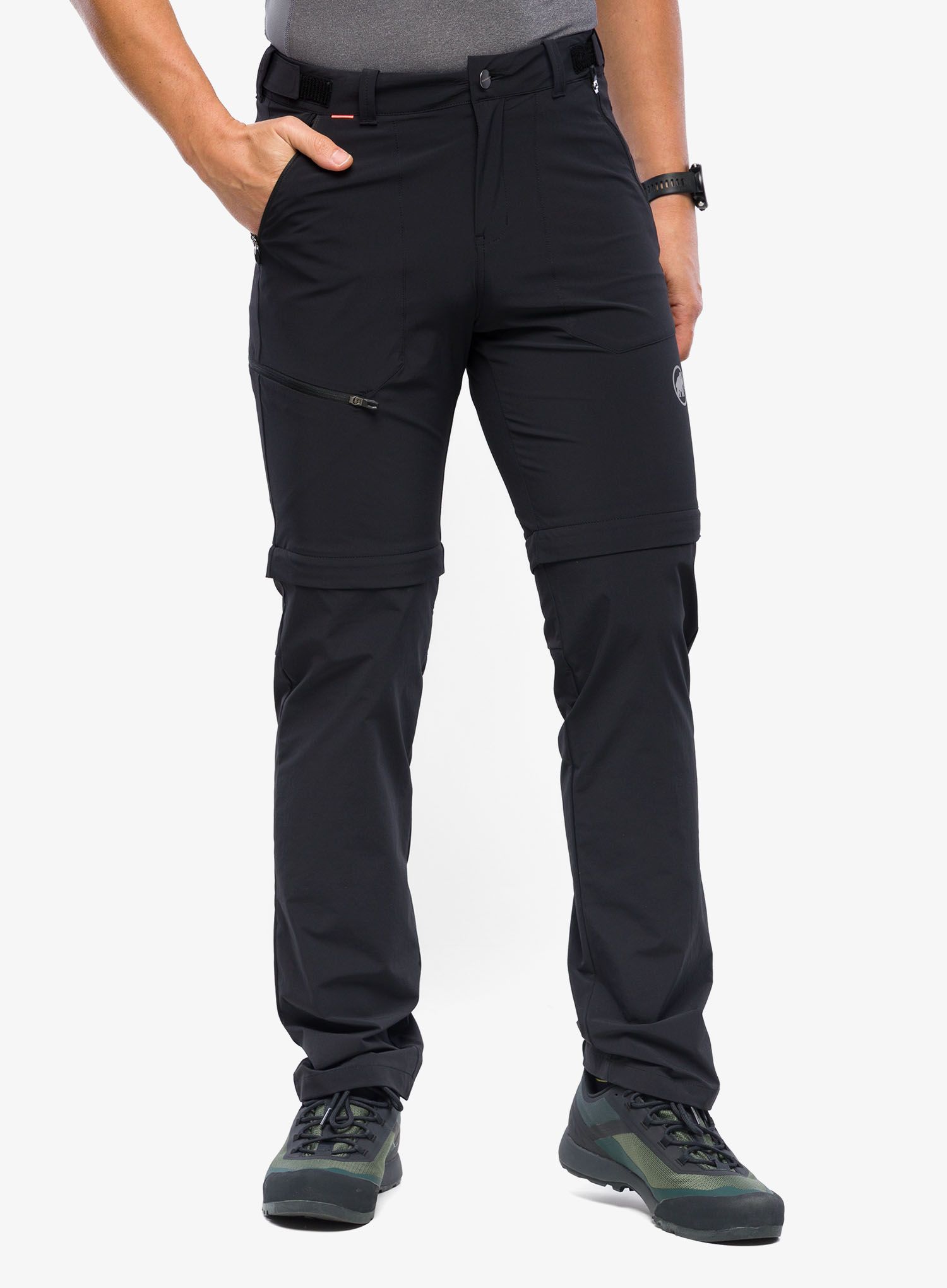 Pánské kalhoty Mammut Runbold Zip Off Pants - black