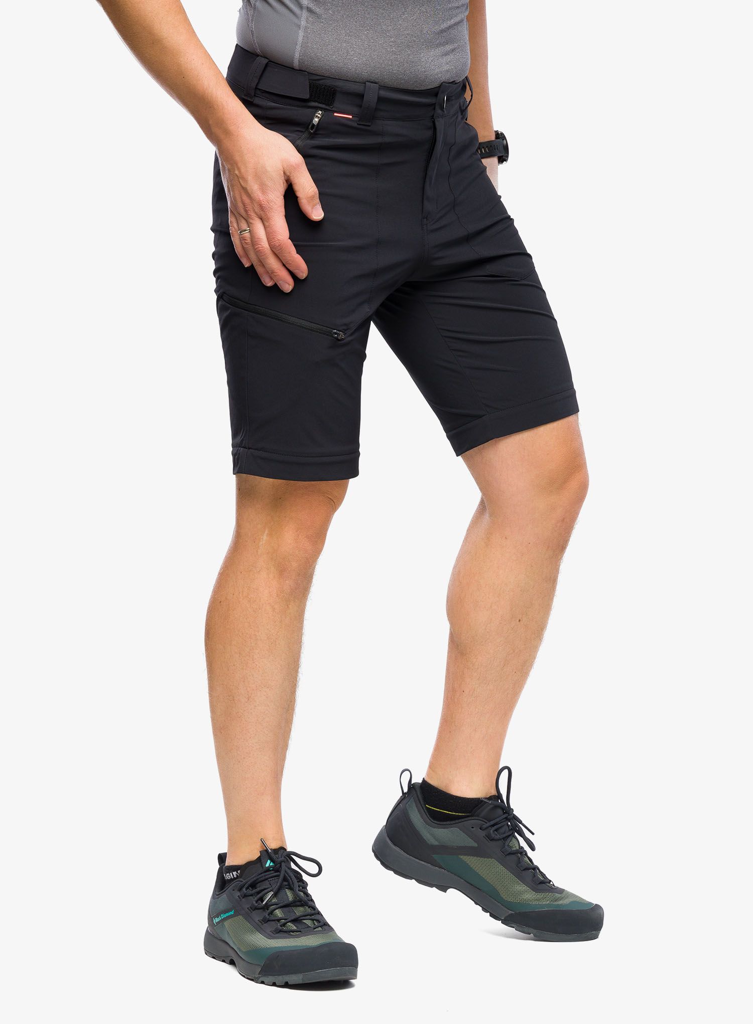 Pánské kalhoty Mammut Runbold Zip Off Pants - black