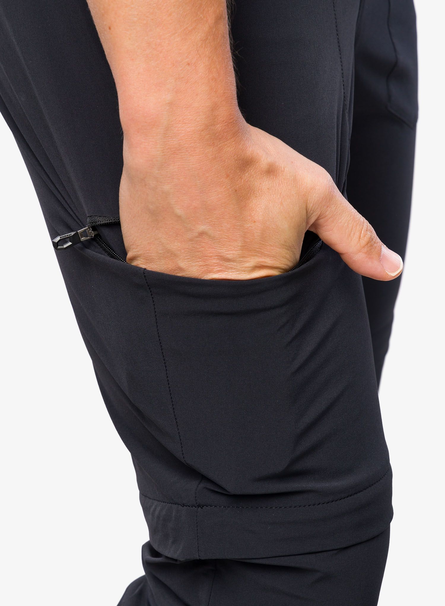 Pánské kalhoty Mammut Runbold Zip Off Pants - black