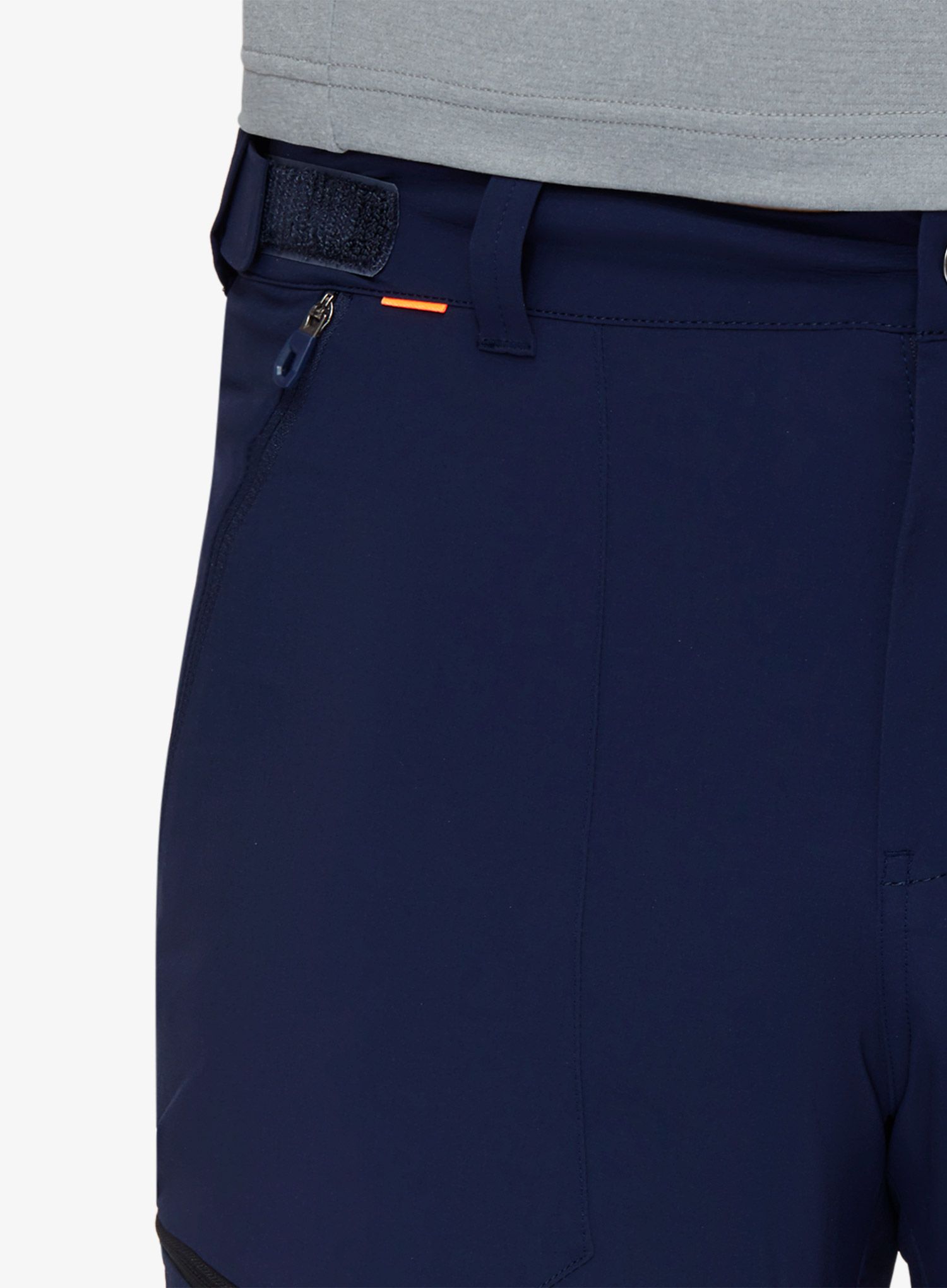 Kalhoty s odepínacími nohavicemi Mammut Runbold Zip Off Pants - marine