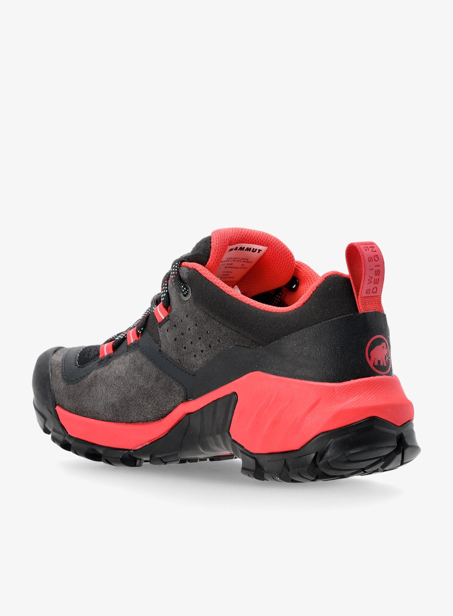 Trekové boty dámské Mammut Sapuen Low GTX - black/sunset