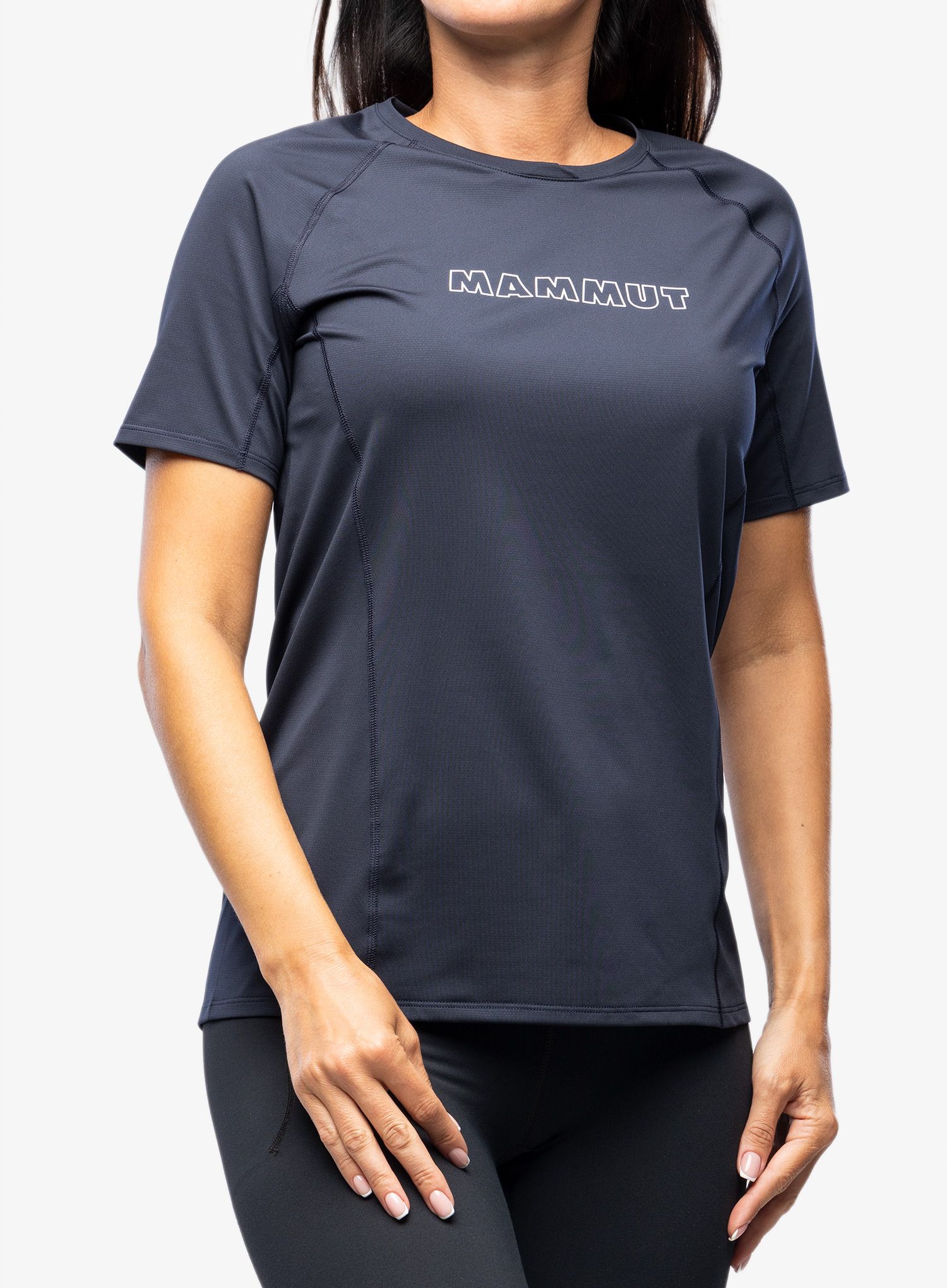 Dámské rychleschnoucí triko Mammut Selun FL Logo T-Shirt - marine