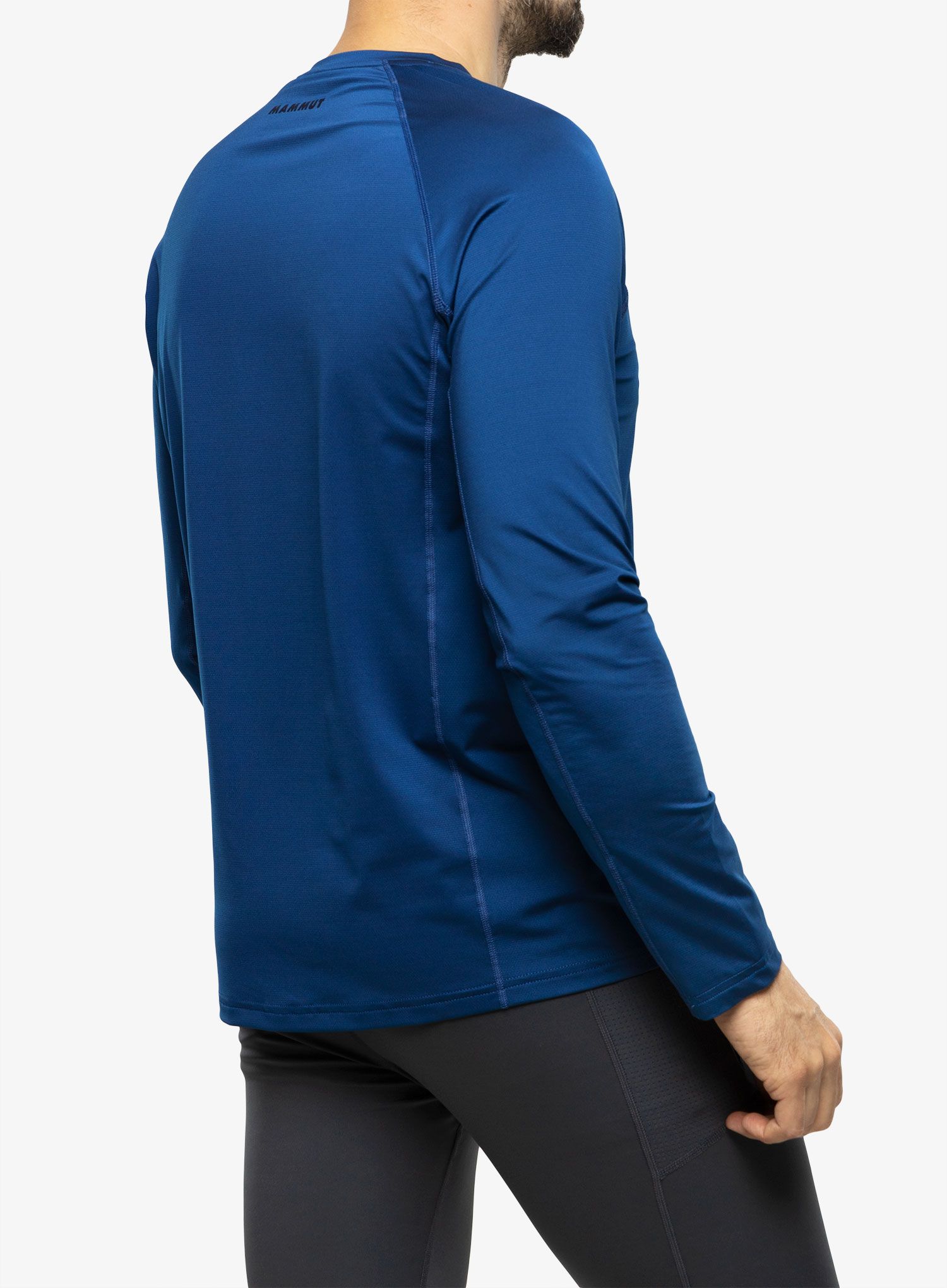 Pánská mikina Mammut Selun FL Longsleeve Logo - deep ice