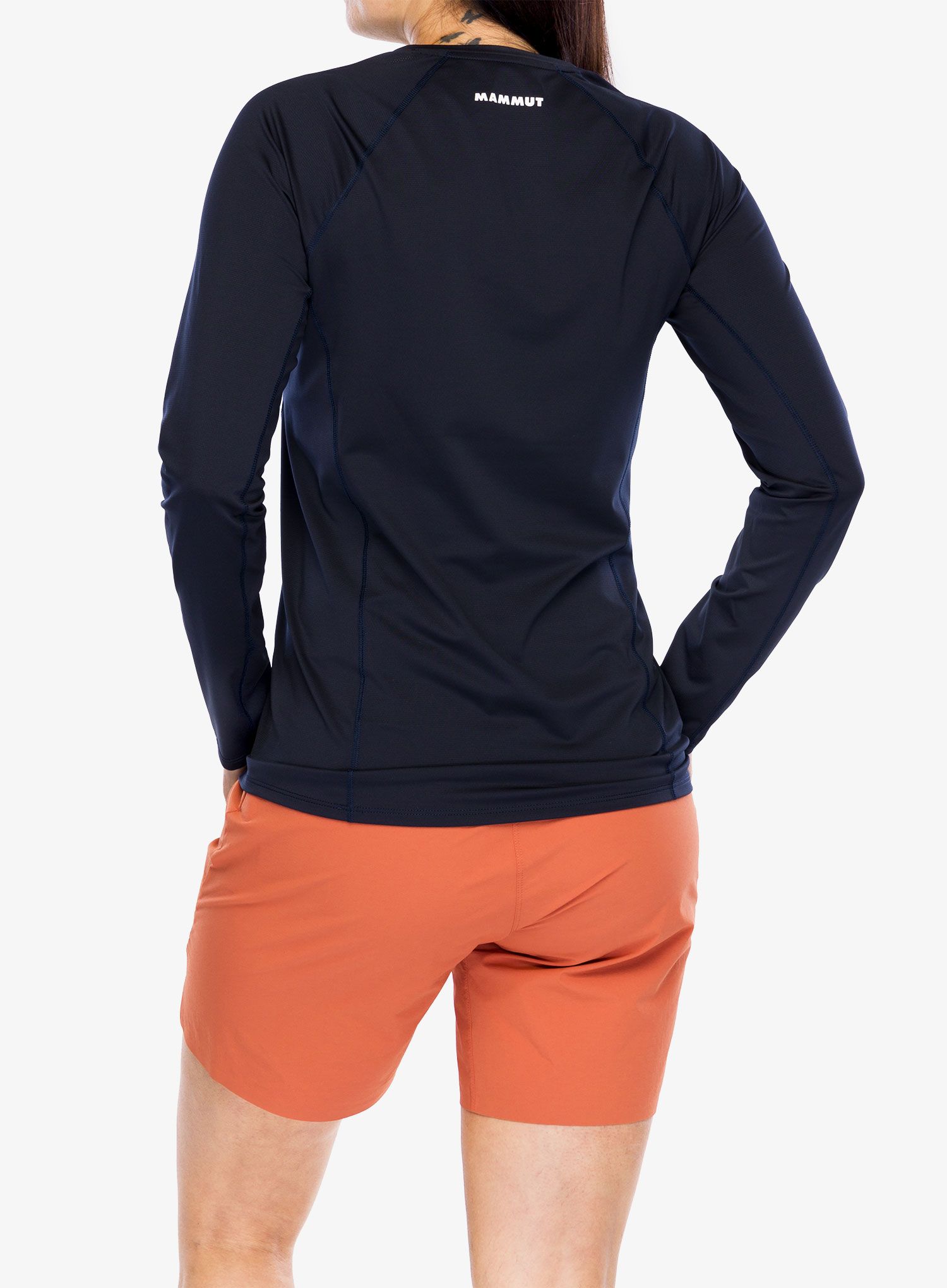 Dámská mikina Mammut Selun FL Longsleeve Logo - marine
