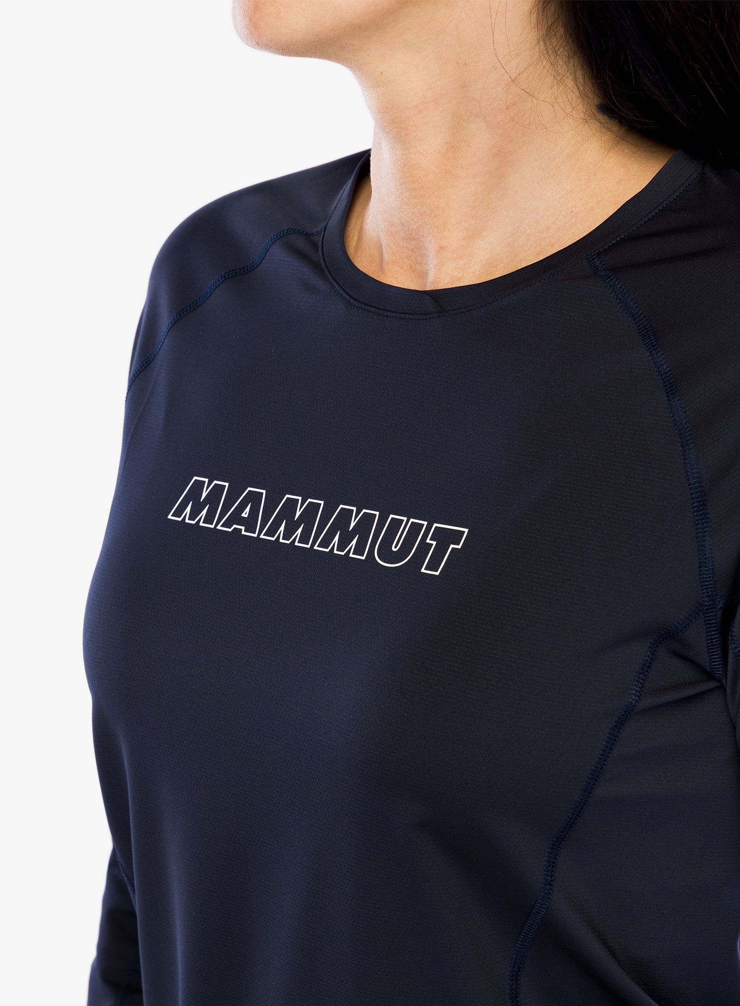 Dámská mikina Mammut Selun FL Longsleeve Logo - marine