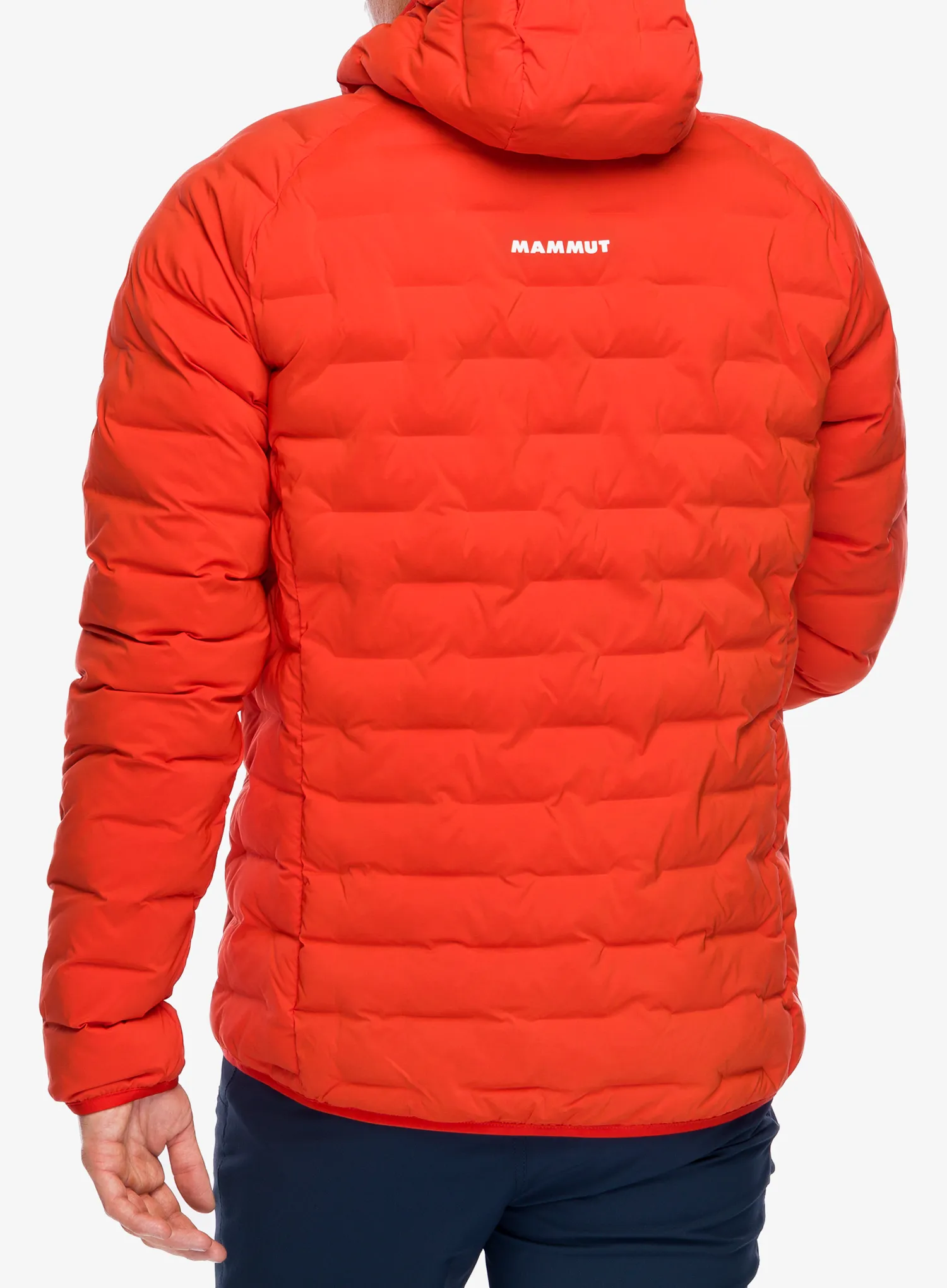 Zateplená bunda Mammut Sender IN Hooded Jacket - mammut red