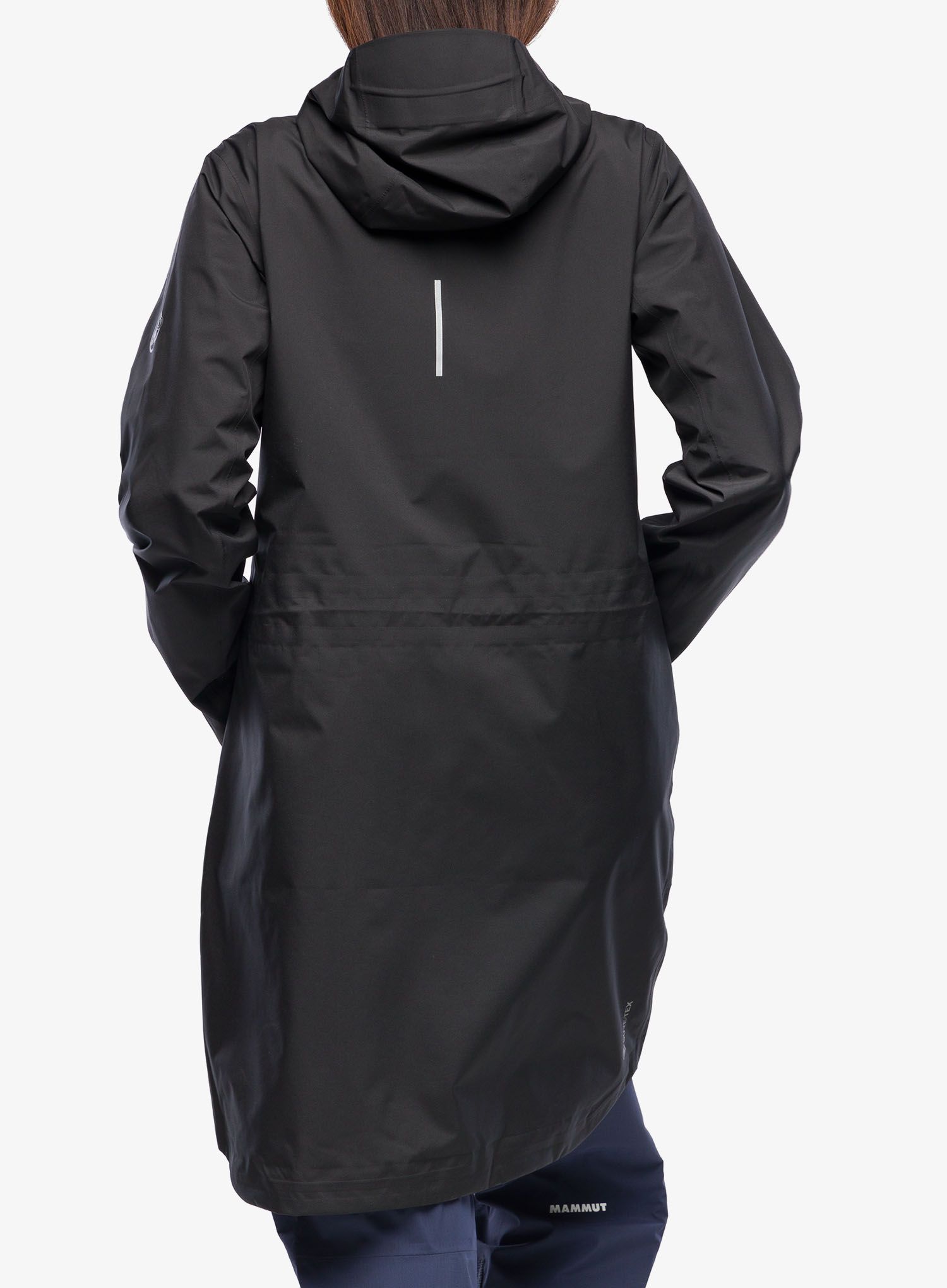 Dámský kabát Mammut Seon Pac HS Hooded Parka - black/black