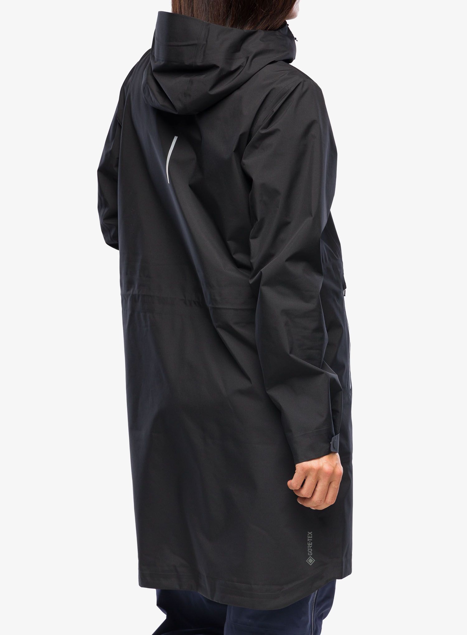 Dámský kabát Mammut Seon Pac HS Hooded Parka - black/black