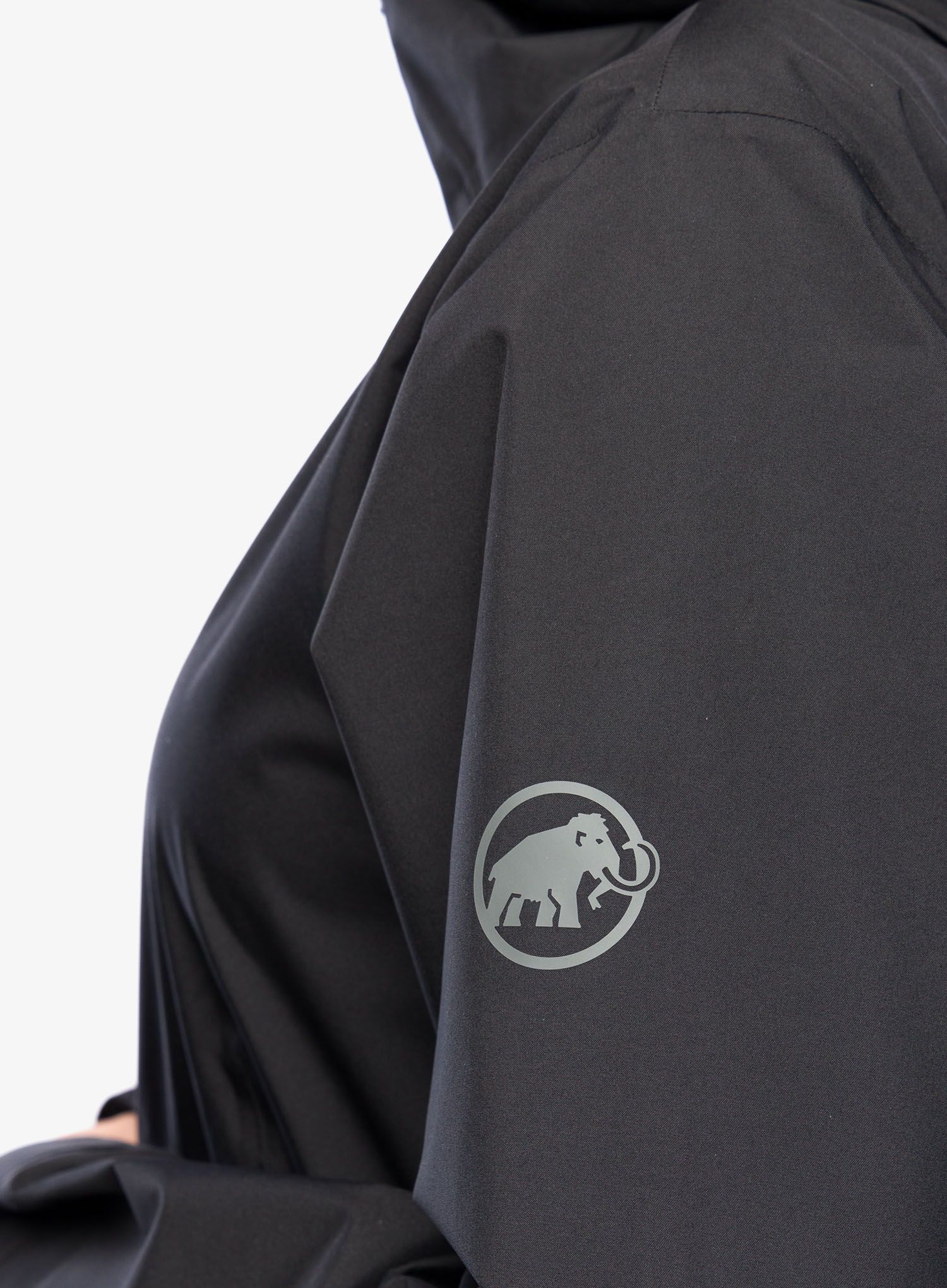 Dámský kabát Mammut Seon Pac HS Hooded Parka - black/black