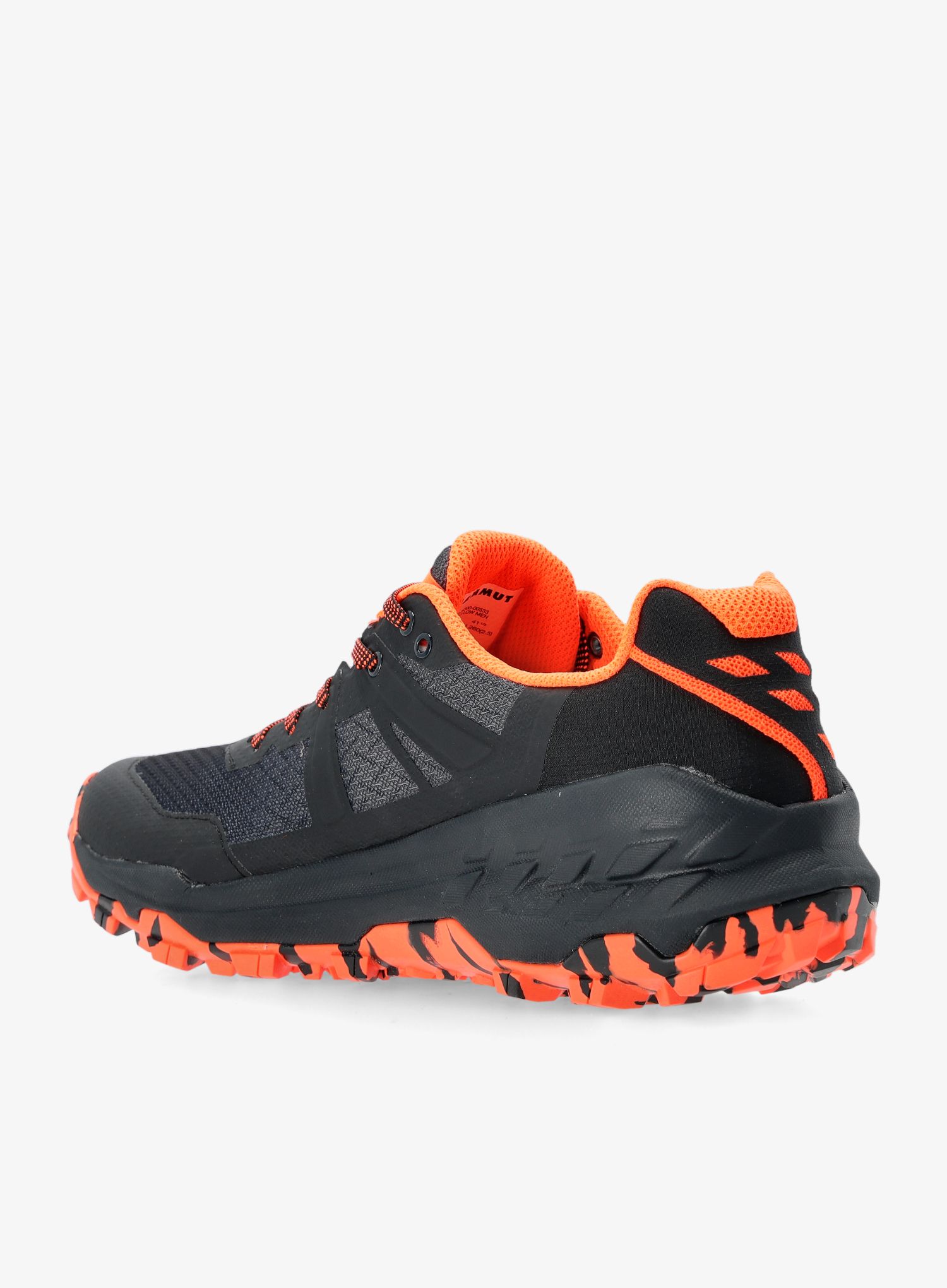 Turistické boty Mammut Sertig II Low - black/vibrant orange