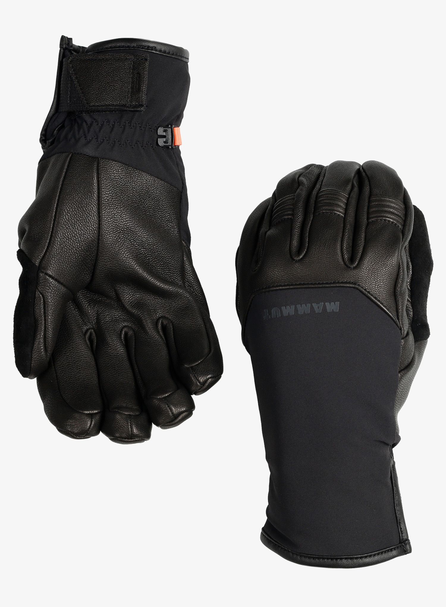 Lyžařské rukavice Mammut Stoney Glove - black