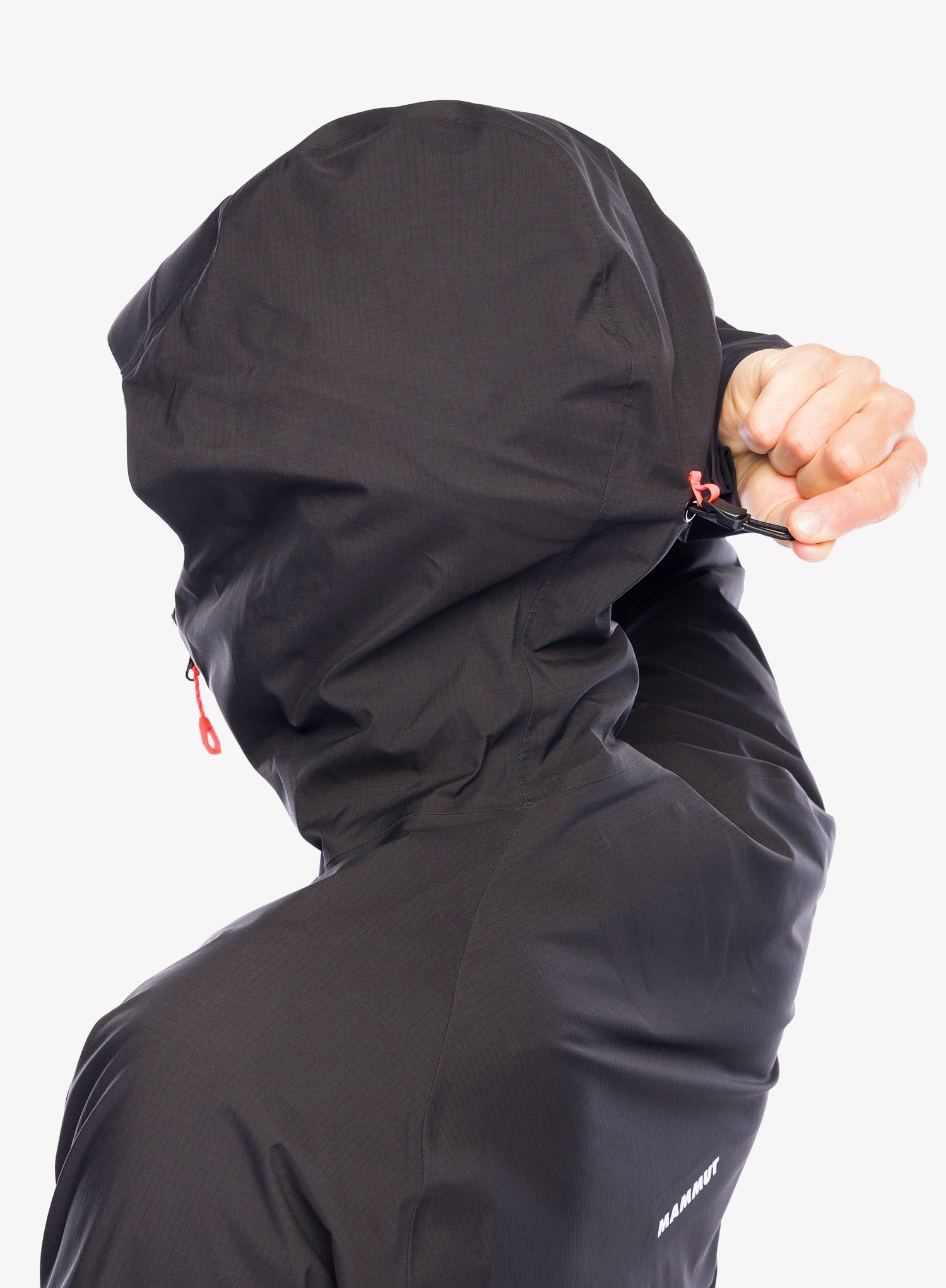Bunda s membránou Mammut Taiss HS Hooded Jacket - black