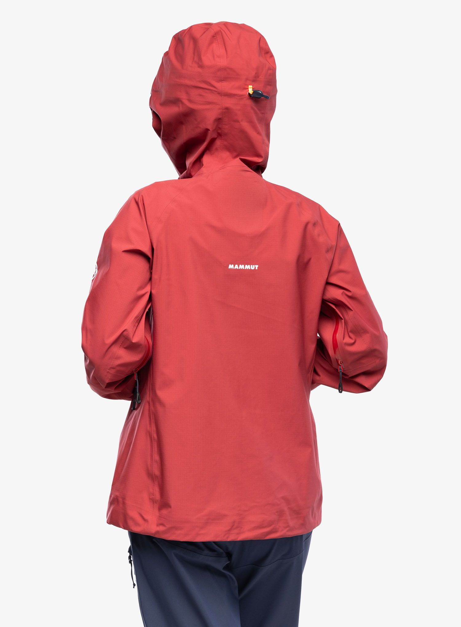 Dámská nepromokavá bunda s membránou Mammut Taiss HS Hooded Jacket - blood red