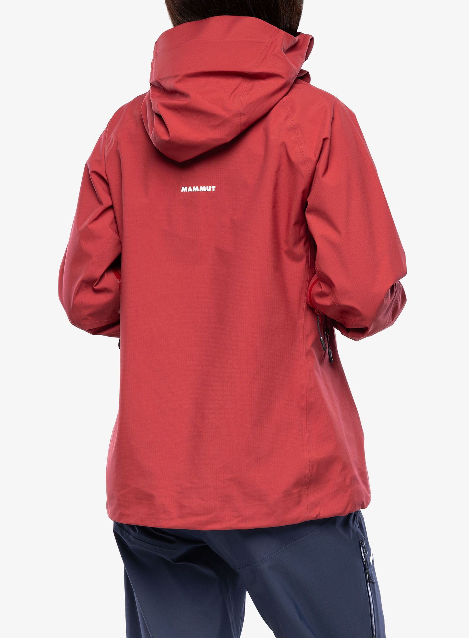 Dámská nepromokavá bunda s membránou Mammut Taiss HS Hooded Jacket - blood red