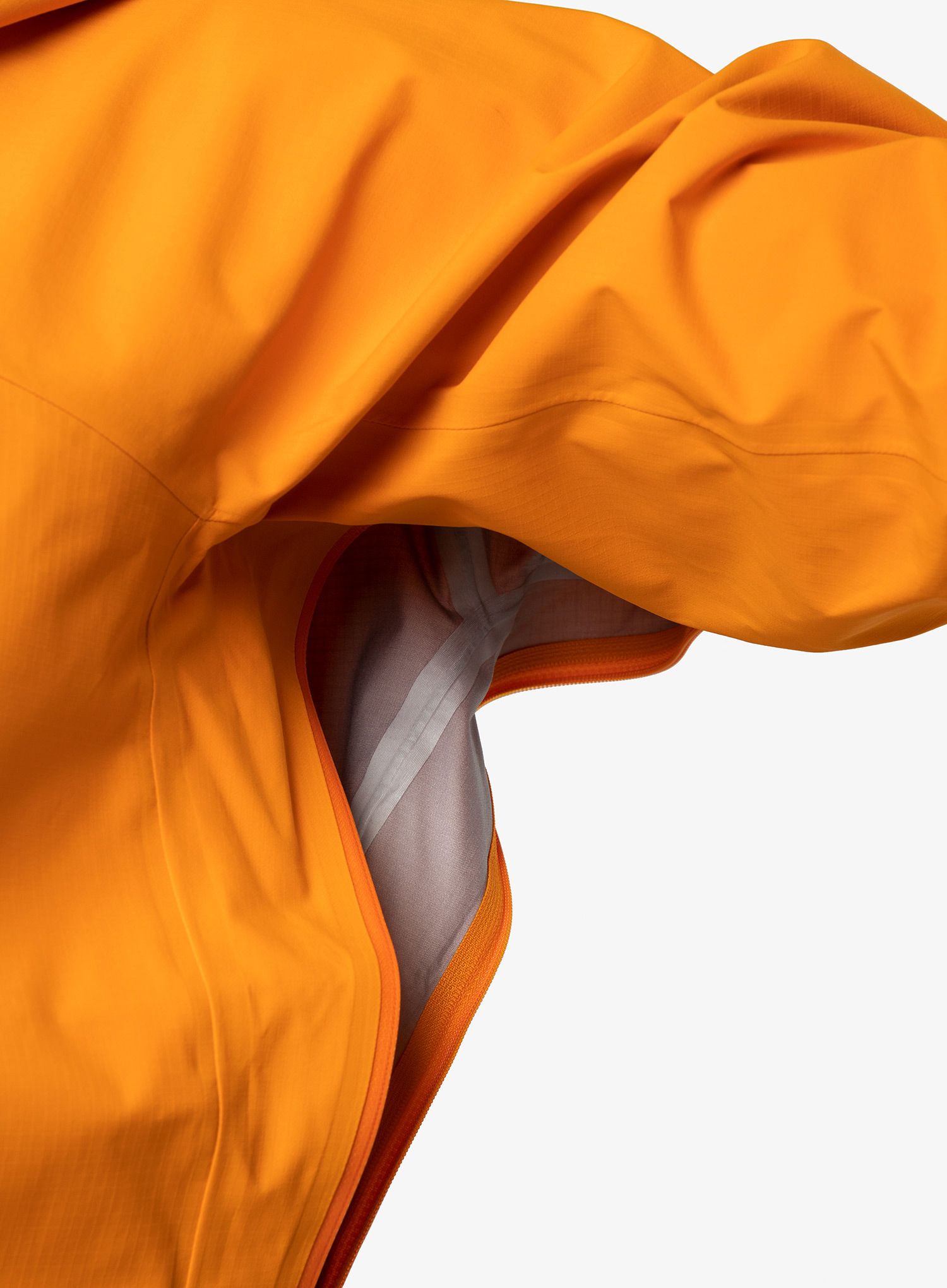 Membránová bunda Mammut Taiss HS Hooded Jacket - dark tangerine