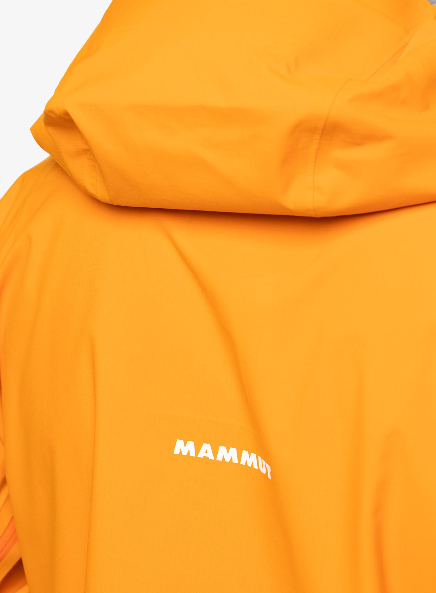 Membránová bunda Mammut Taiss HS Hooded Jacket - dark tangerine