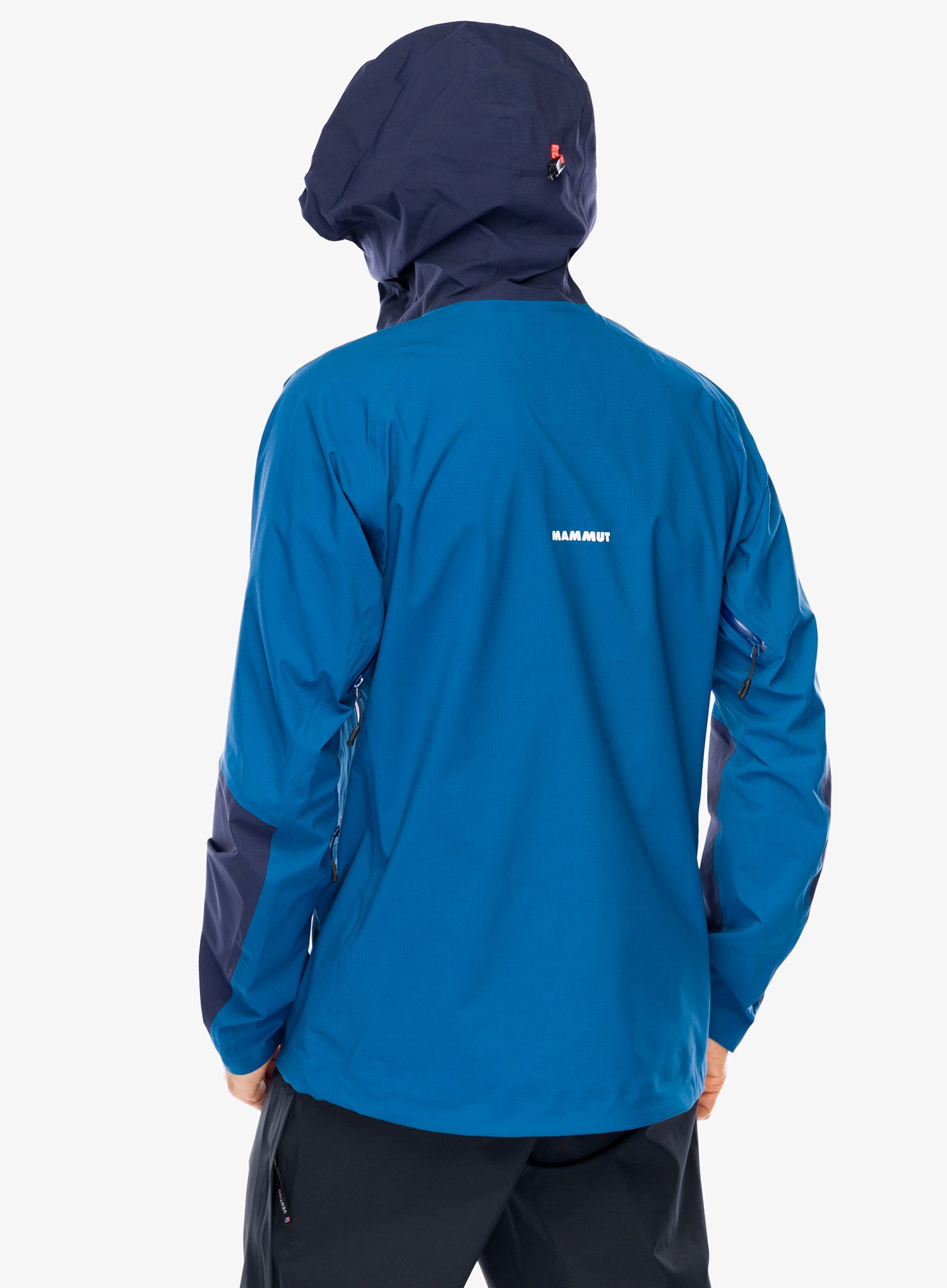 Bunda s membránou Mammut Taiss HS Hooded Jacket - deep ice/marine
