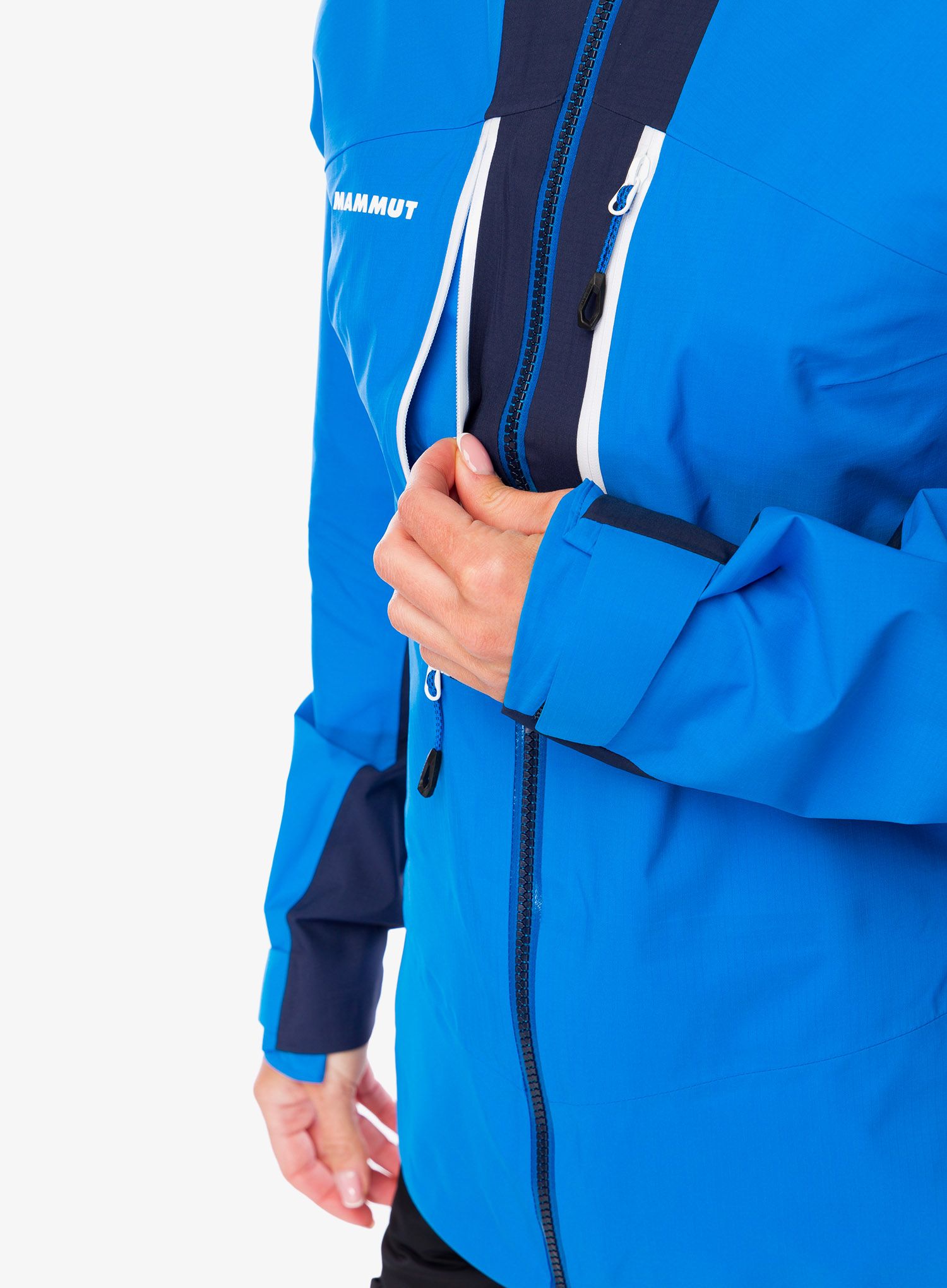 Dámská bunda Mammut Taiss HS Hooded Jacket - glacier blue/marine