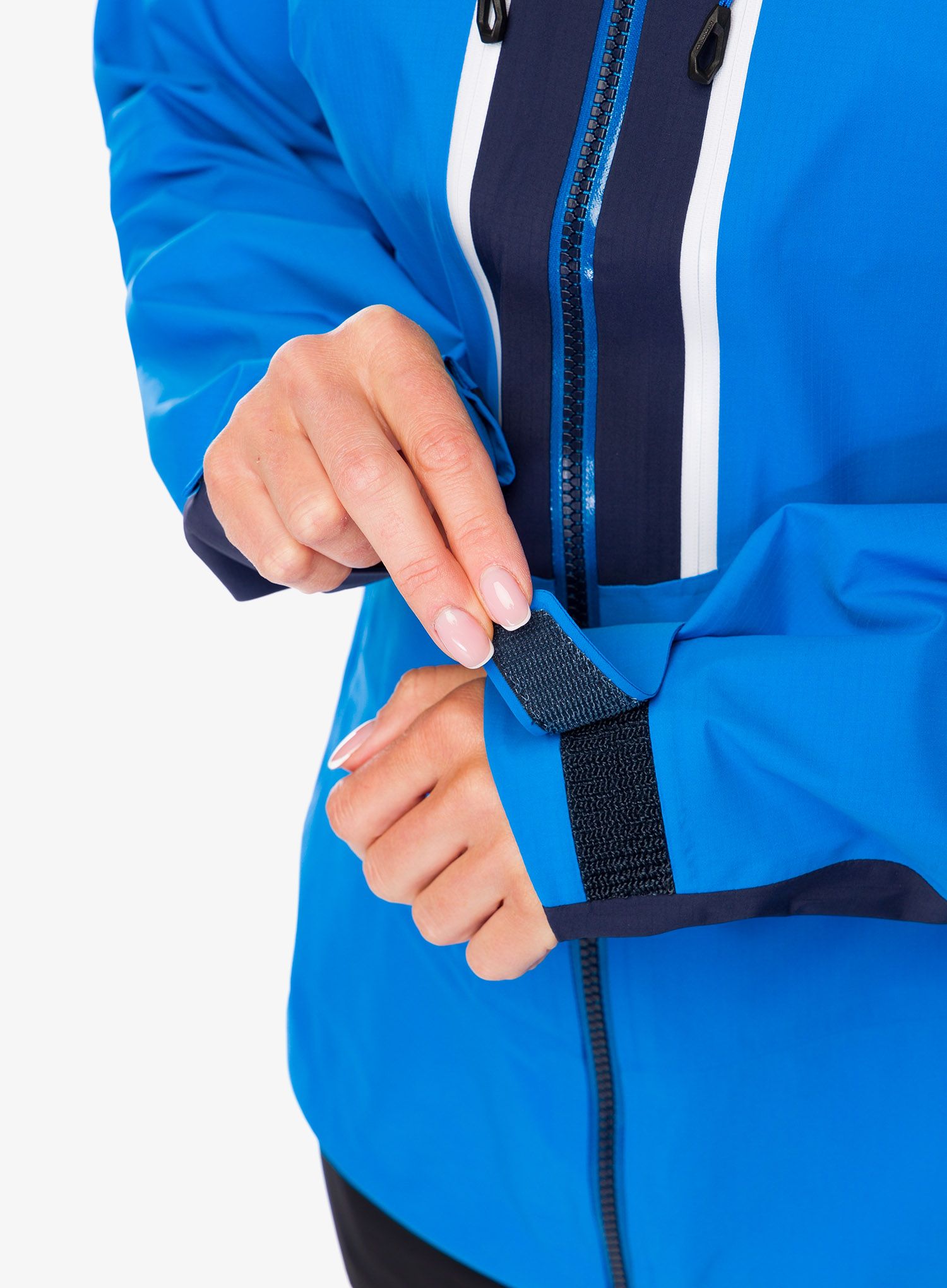 Dámská bunda Mammut Taiss HS Hooded Jacket - glacier blue/marine