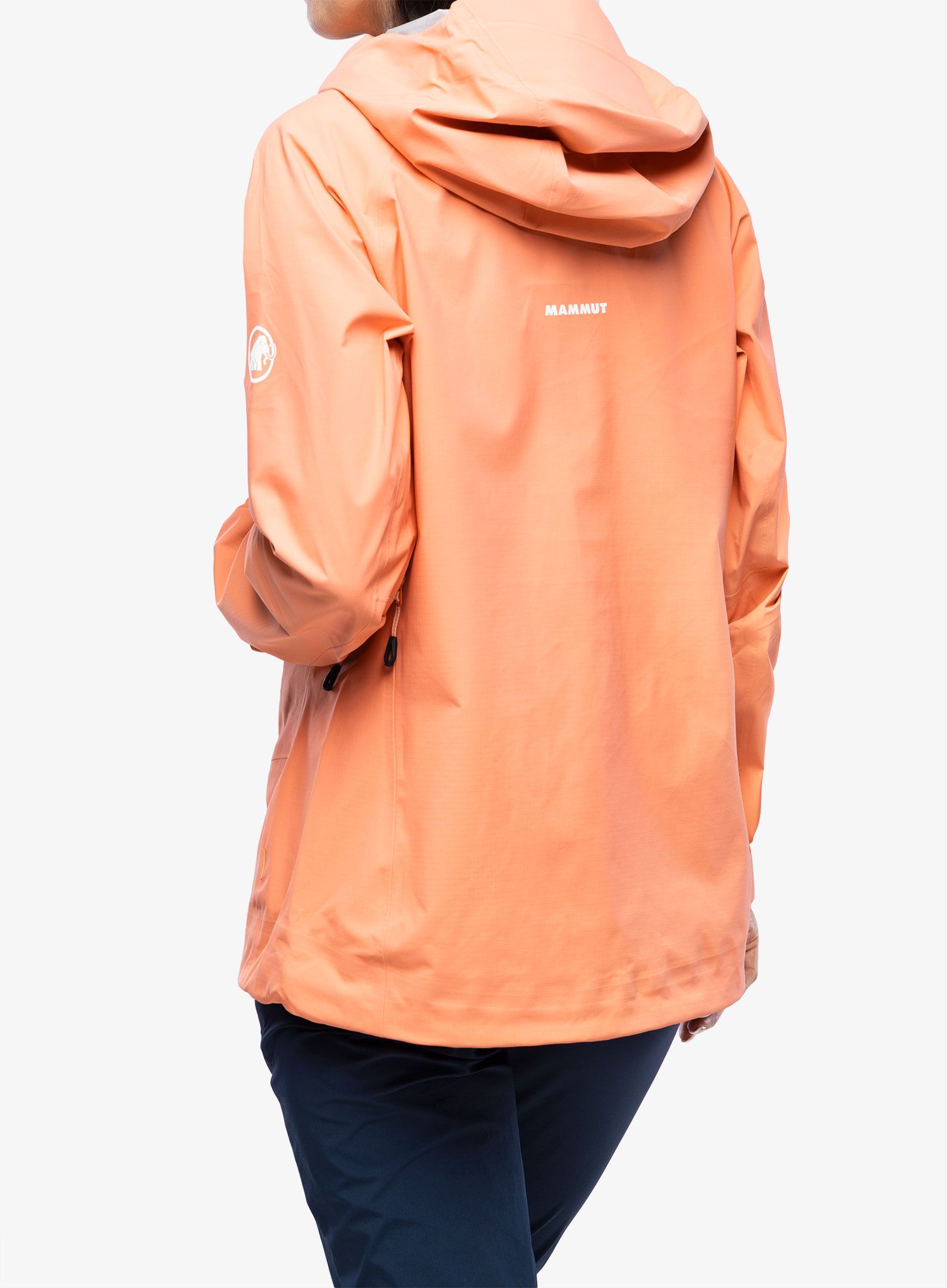 Dámská nepromokavá bunda s membránou Mammut Taiss HS Hooded Jacket - salmon