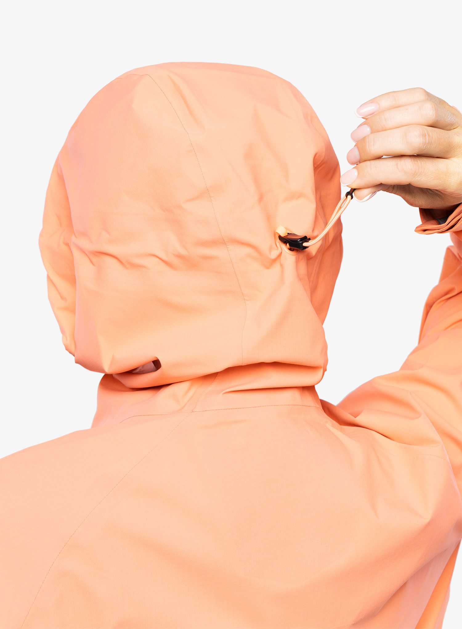Dámská nepromokavá bunda s membránou Mammut Taiss HS Hooded Jacket - salmon