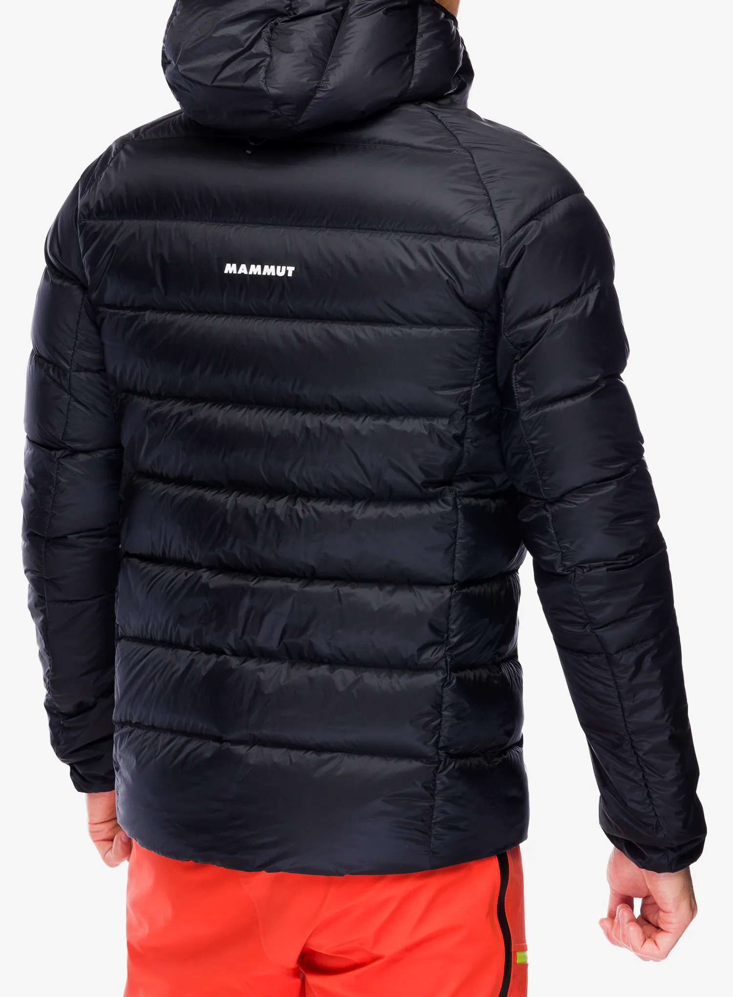 Péřová bunda Mammut Taiss IN Hooded Jacket - blk
