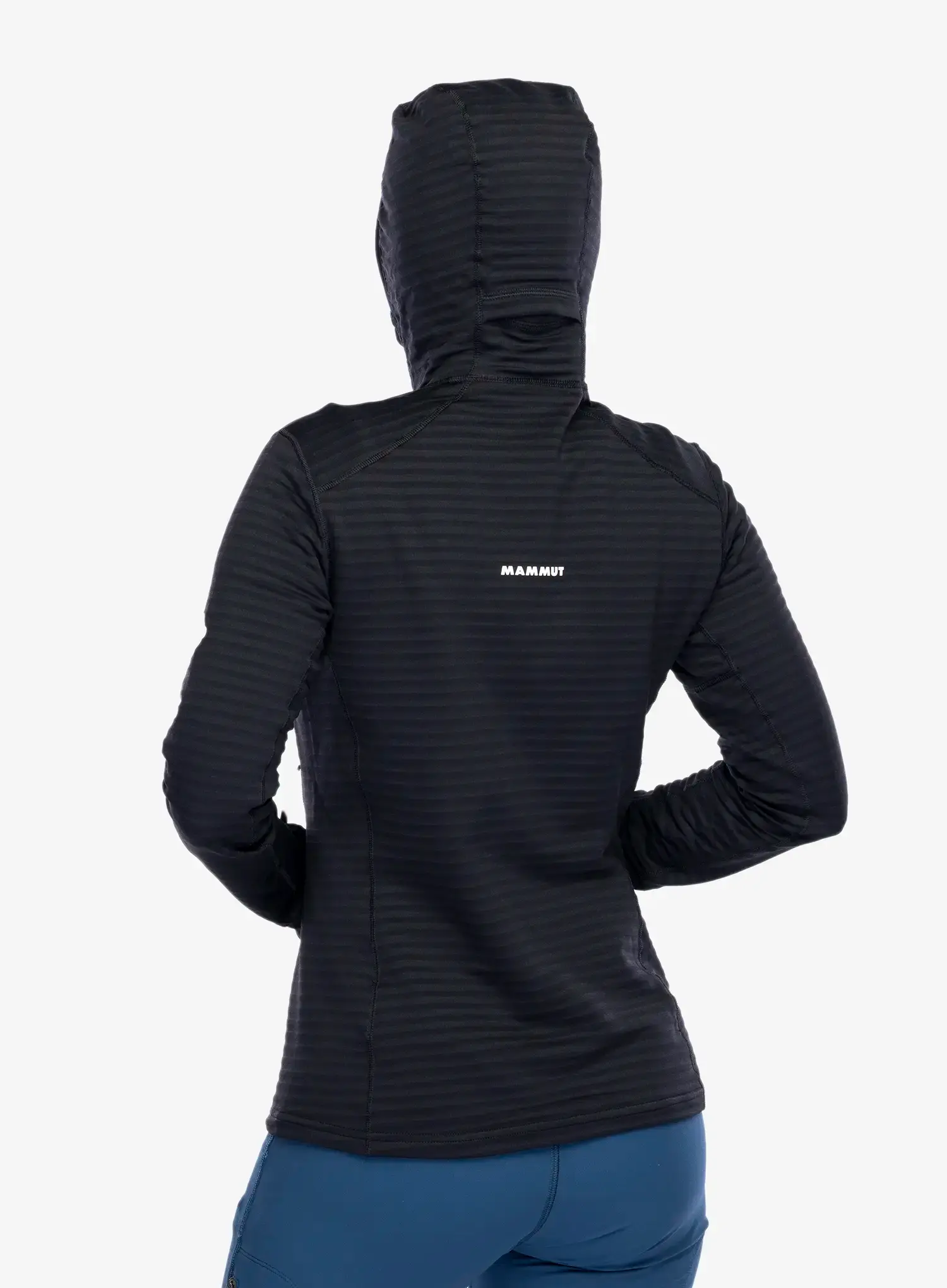 Outdoor mikina dámská Mammut Taiss Light ML Hooded Jacket - black
