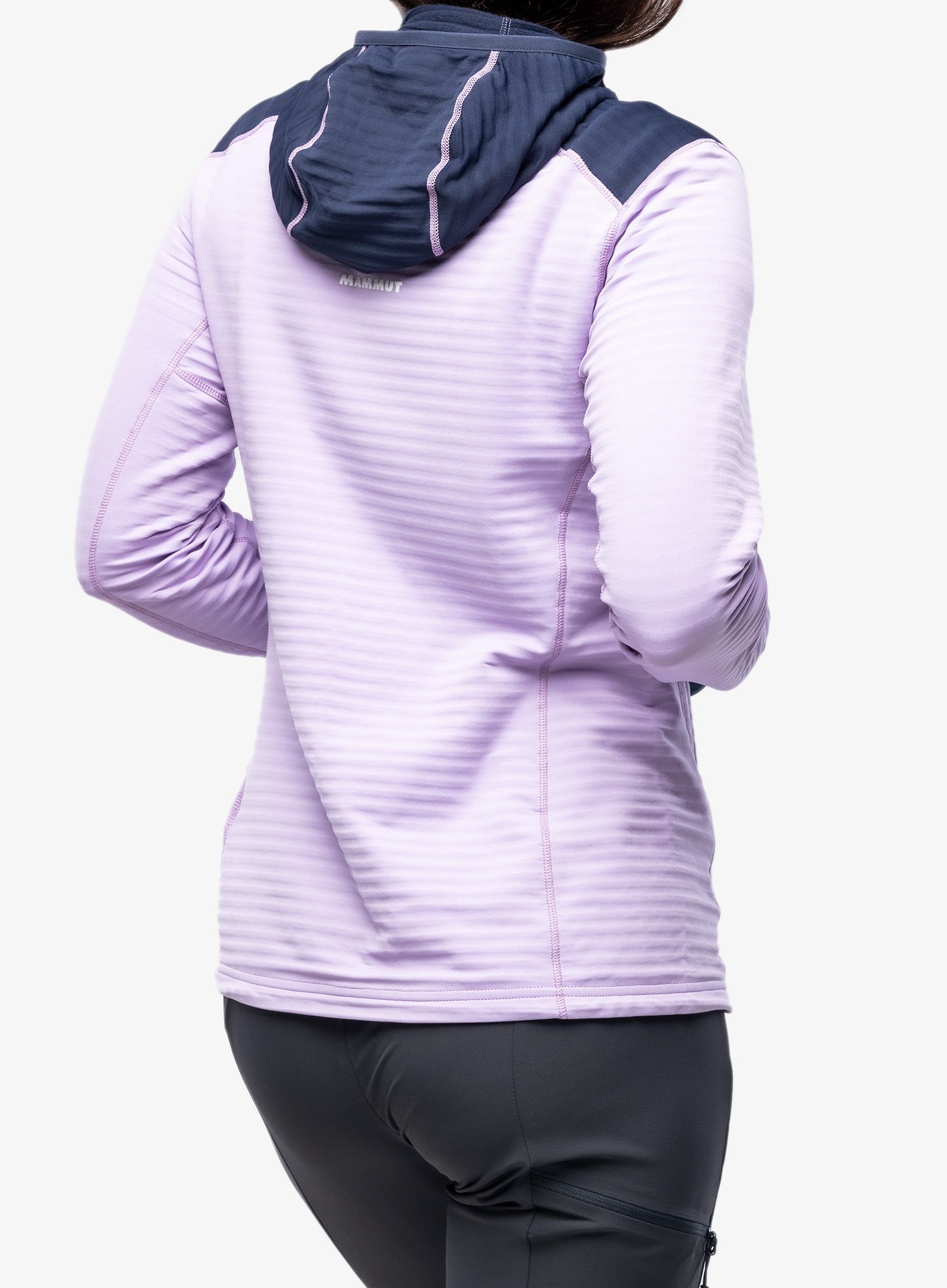 Dámská mikina s kapucí Mammut Taiss Light ML Hooded Jacket - supernova/marine
