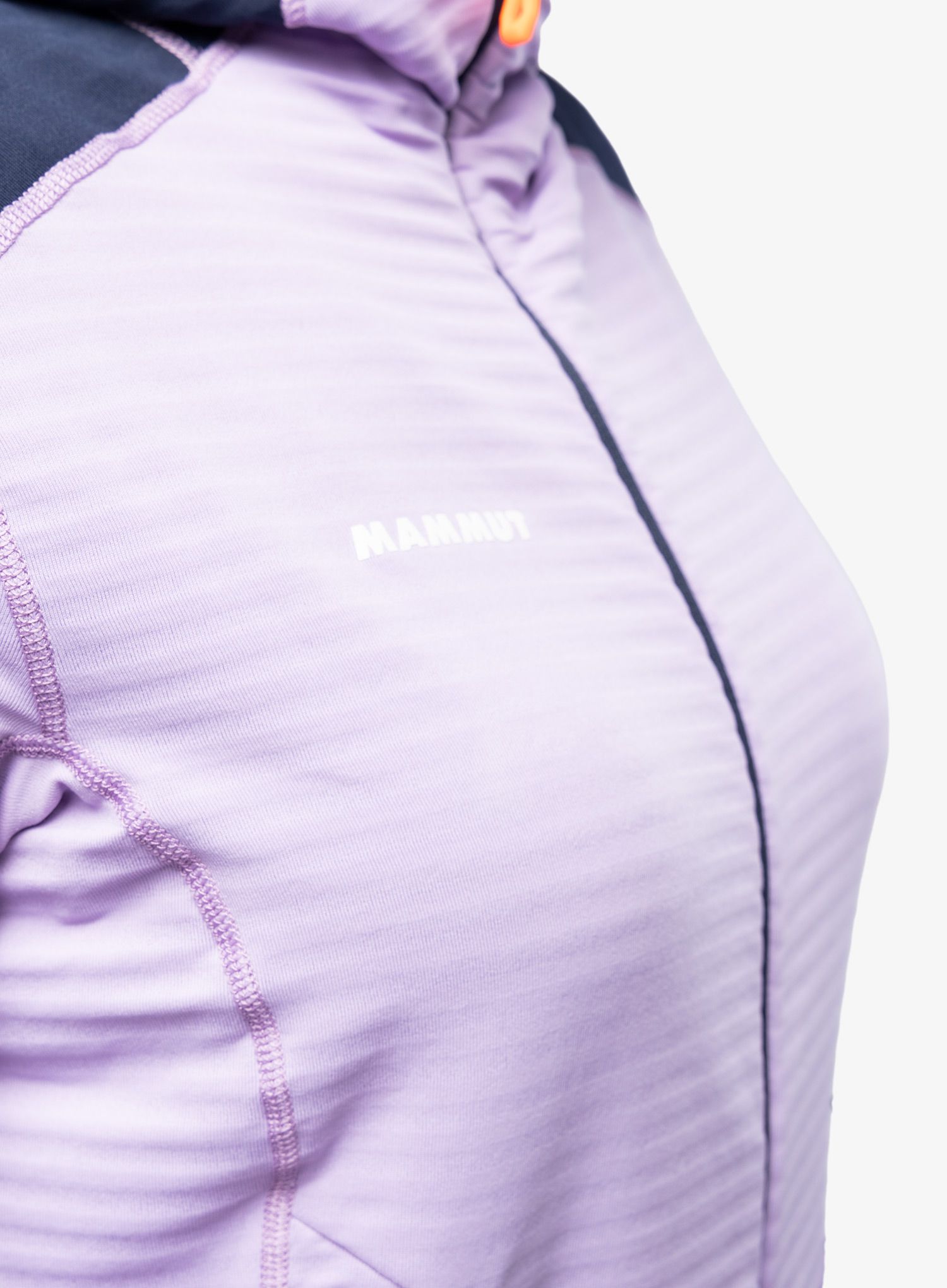 Dámská mikina s kapucí Mammut Taiss Light ML Hooded Jacket - supernova/marine