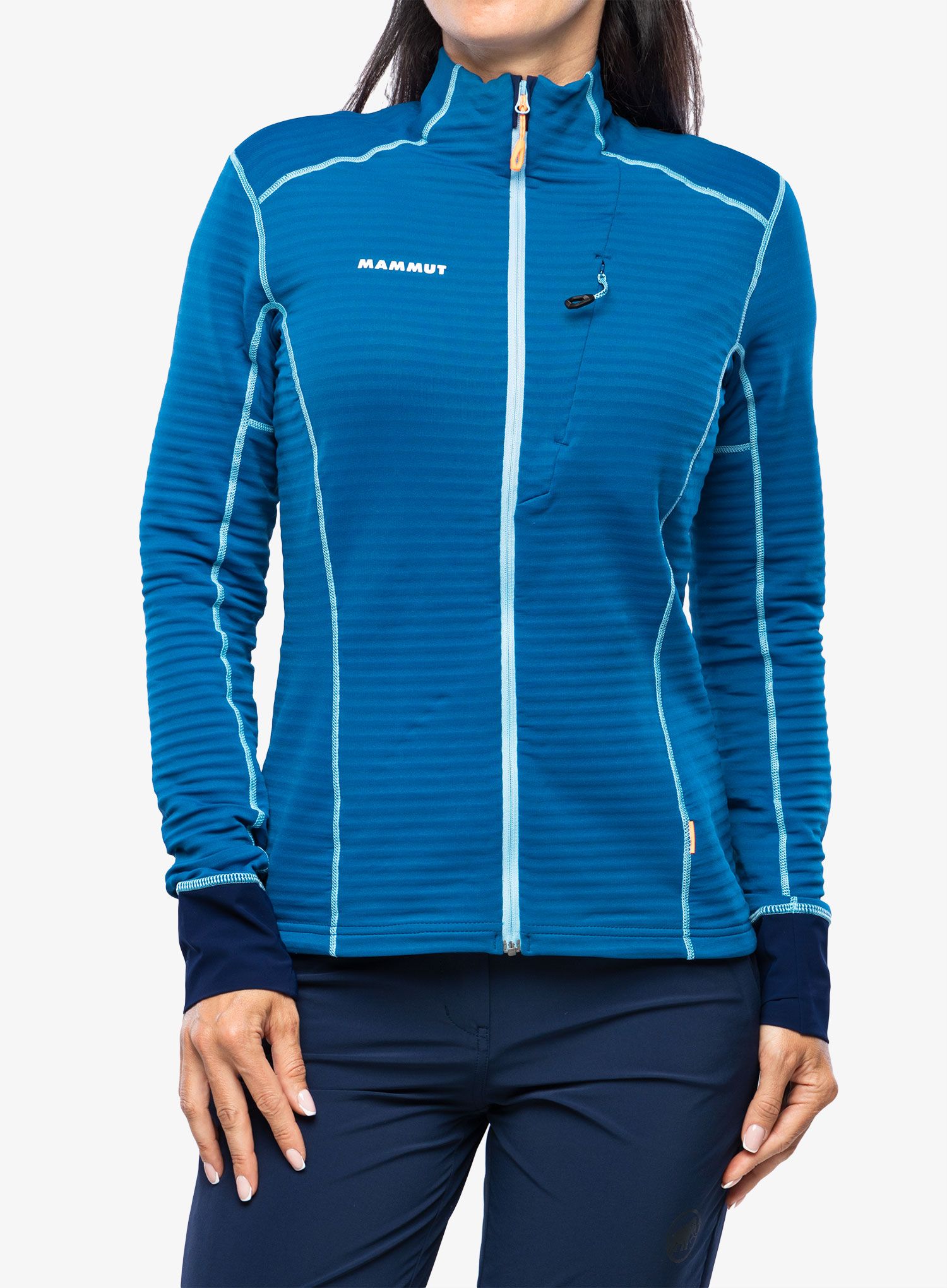 Dámská mikina Mammut Taiss Light ML Jacket - deep ice/cool blue