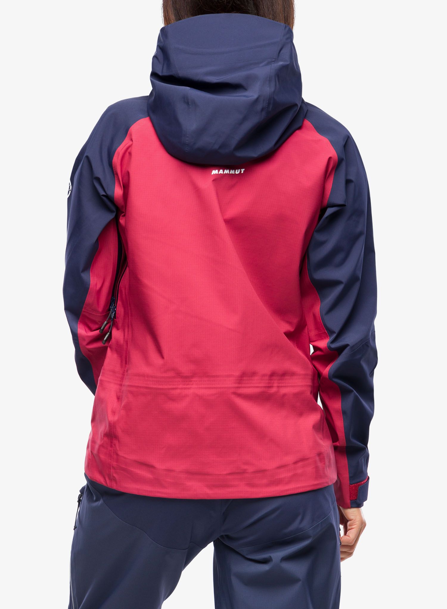 Dámská bunda na hory Mammut Taiss Pro HS Hooded Jacket - blood red/marine